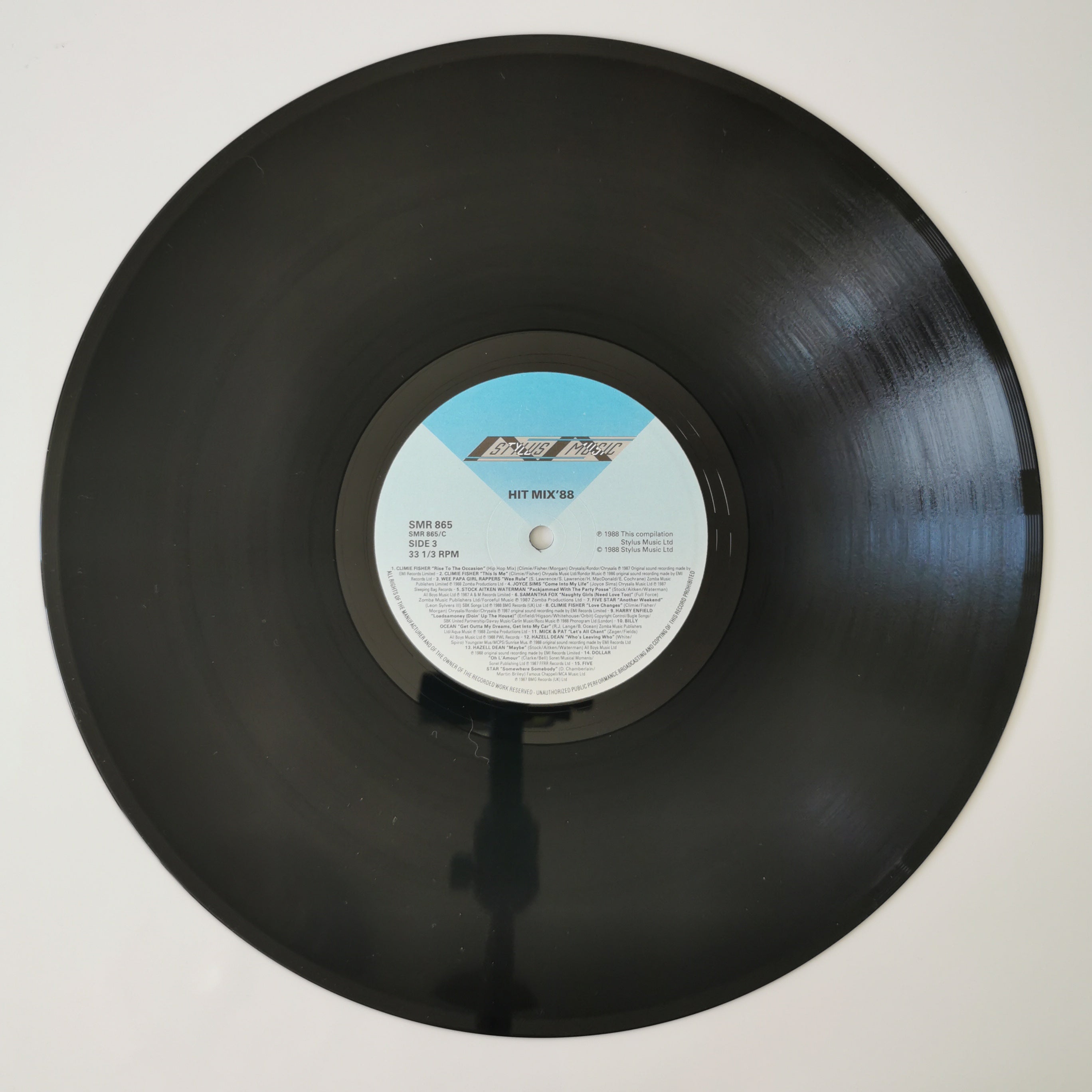 Hit Mix 88 Double Vinyl LP 1988
