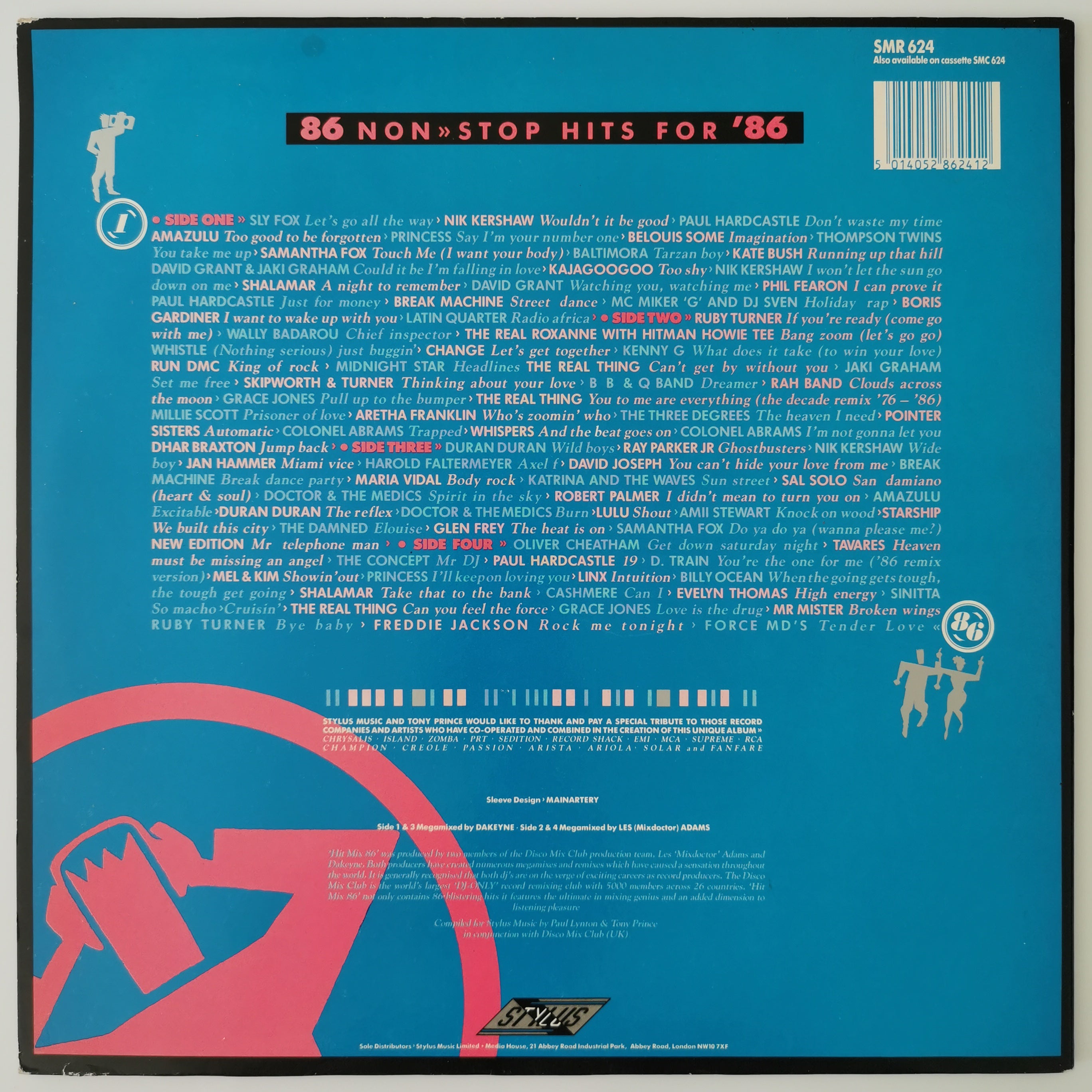Hit Mix 86 Mix Double Vinyl LP