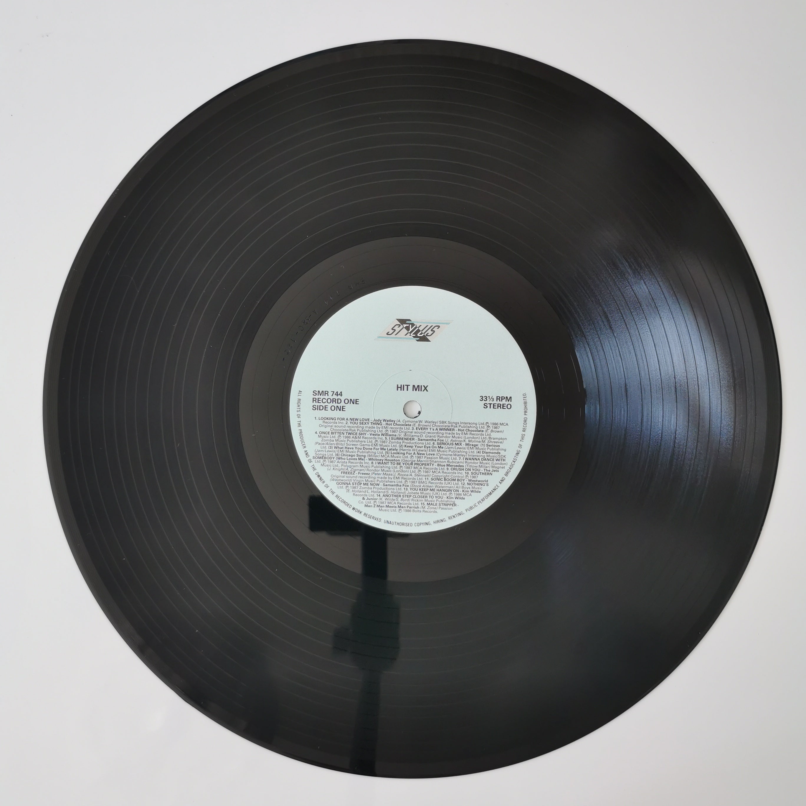 Hit Mix Non Stop Mix Double Vinyl LP 1987