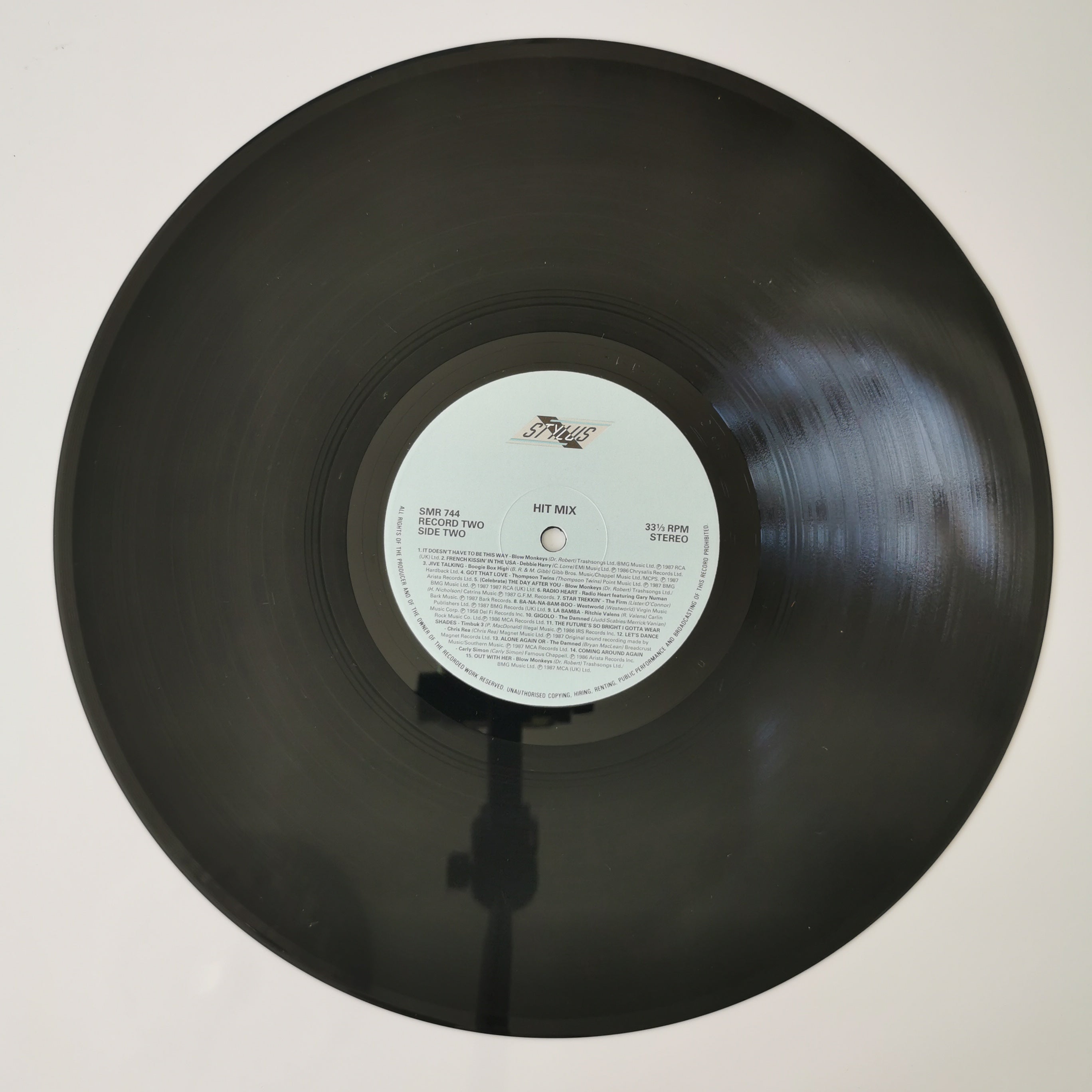 Hit Mix Non Stop Mix Double Vinyl LP 1987