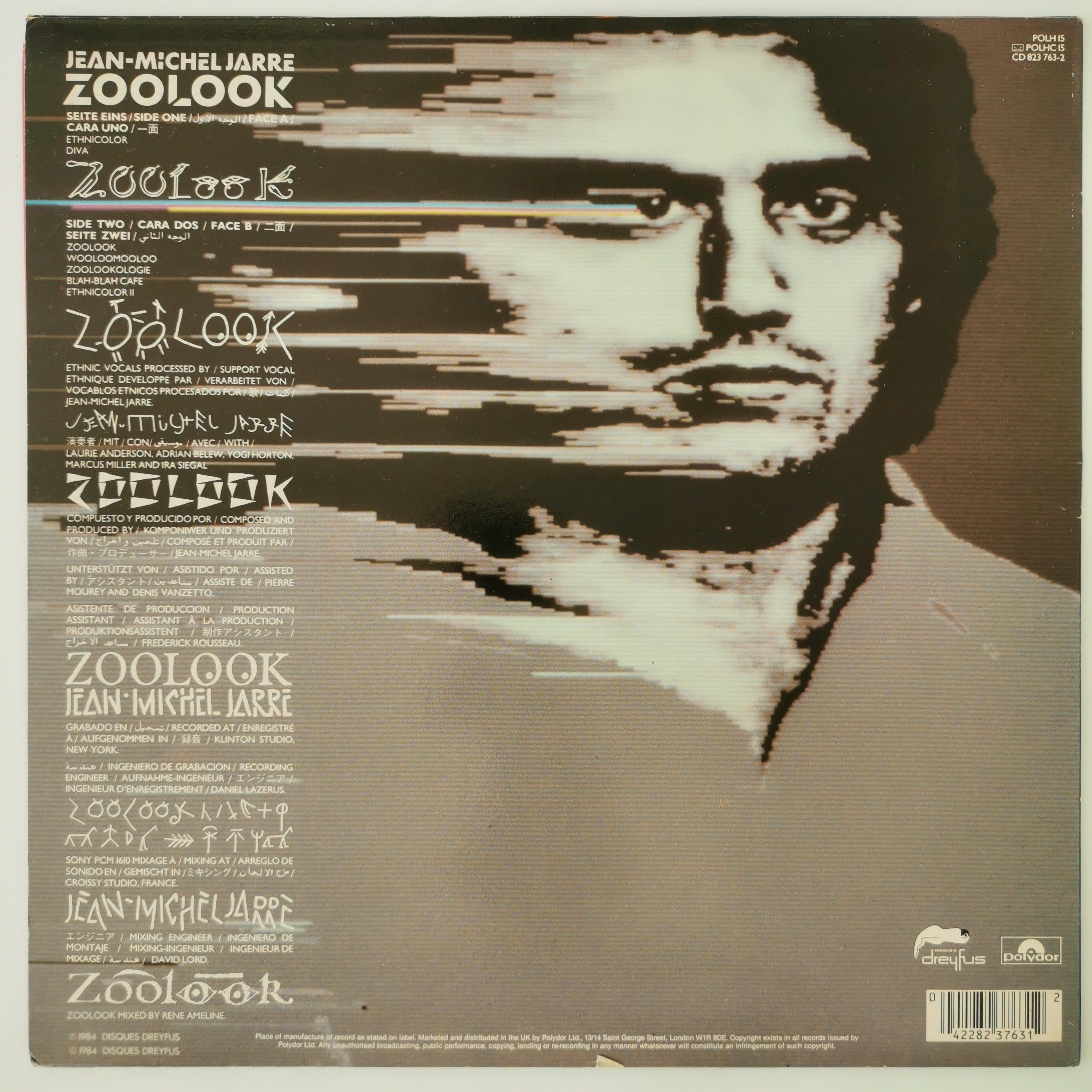 Jean-Michel Jarre – Zoolook Viny LP
