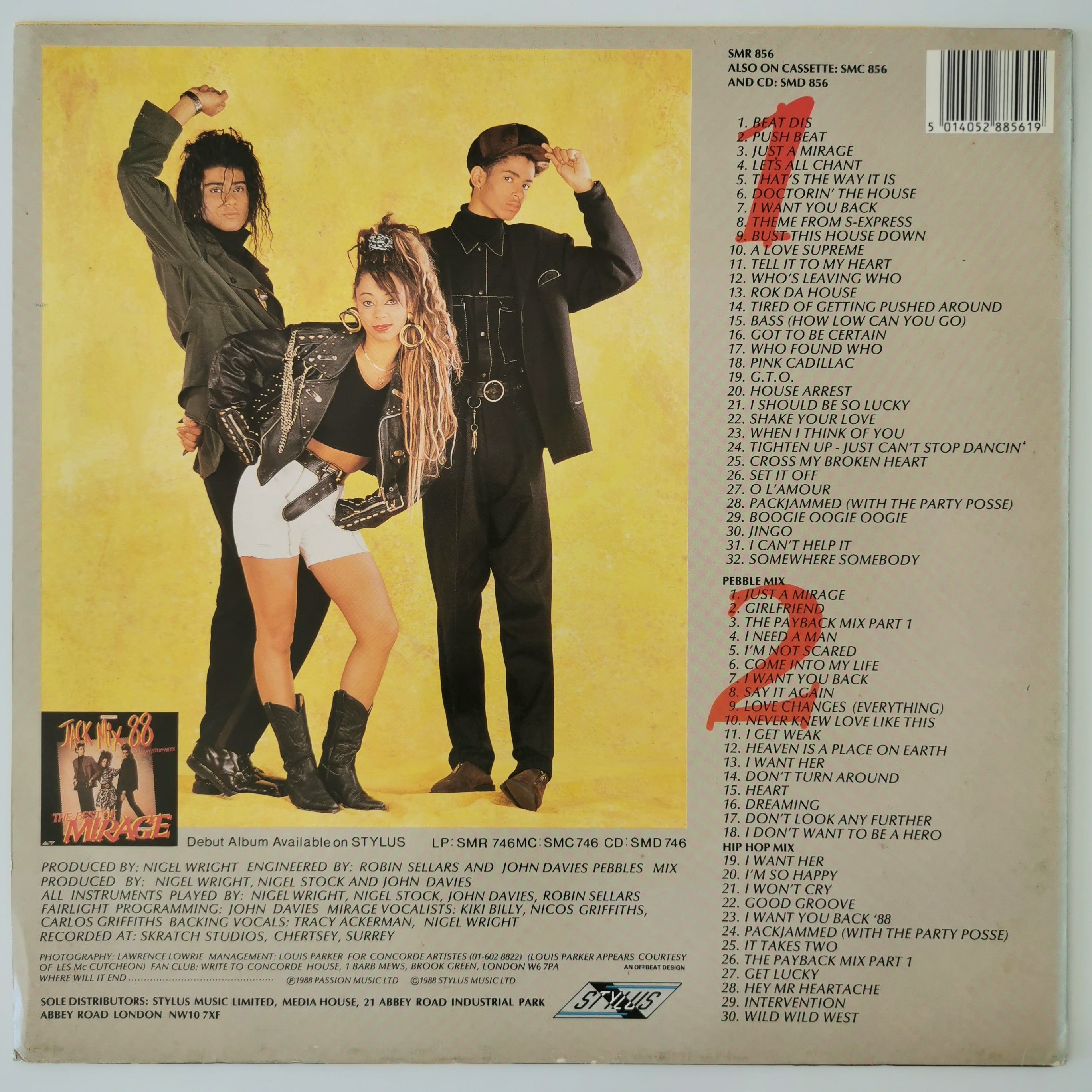 Mirage Jack Mix - In Full Effect Vinyl LP