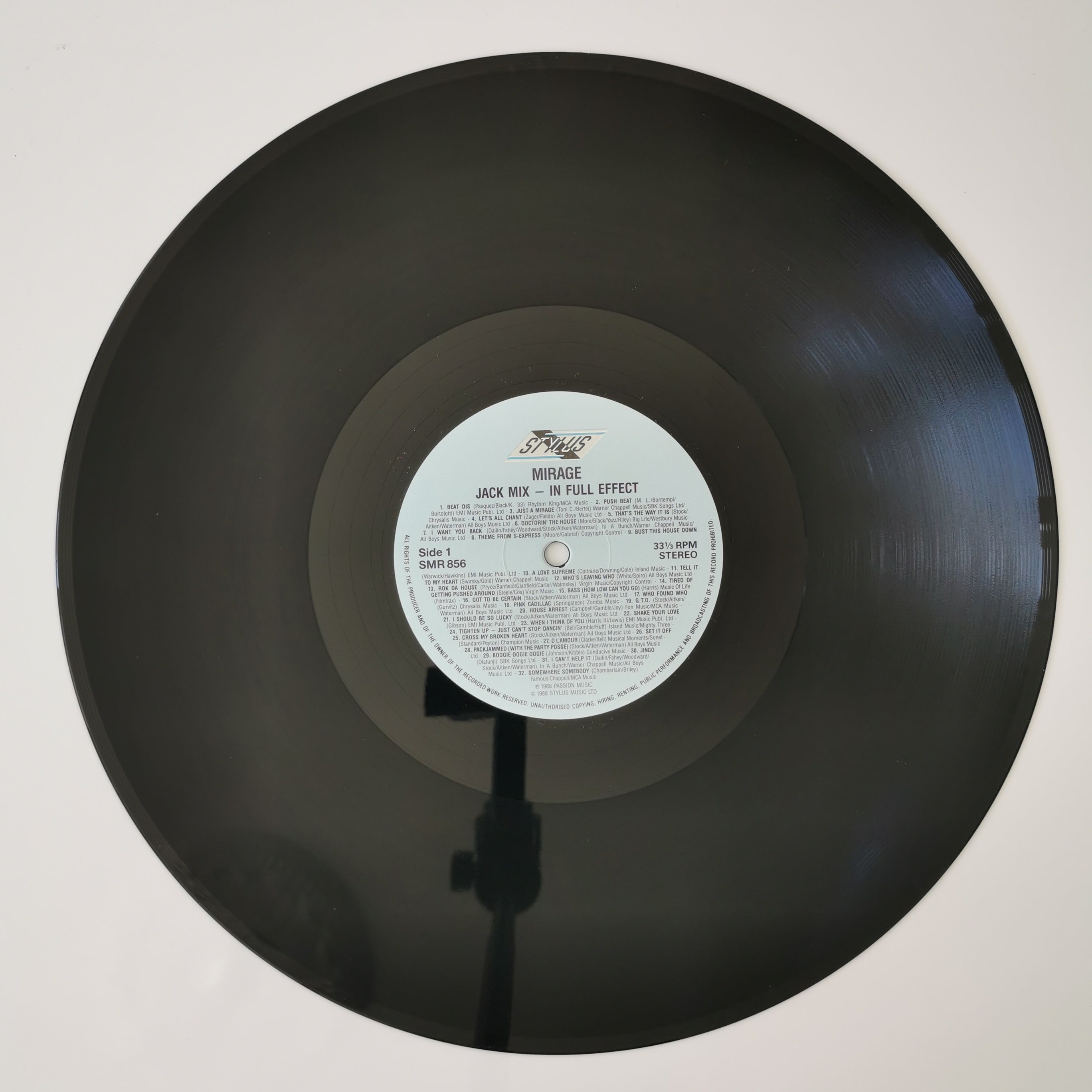 Mirage Jack Mix - In Full Effect Vinyl LP