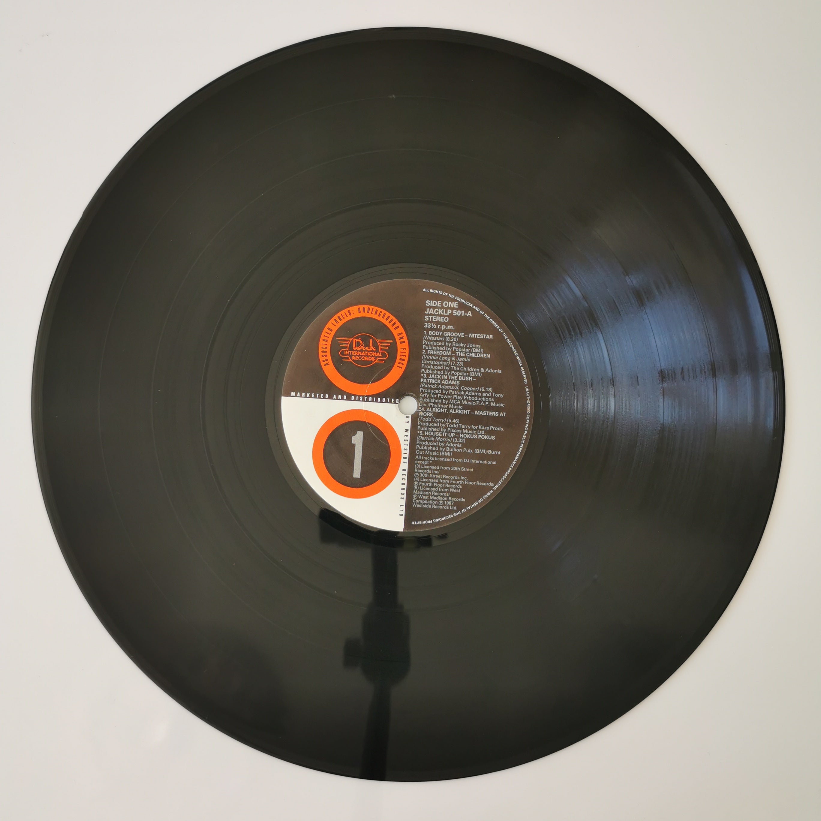 Jackmaster 1 Double Vinyl LP 1987