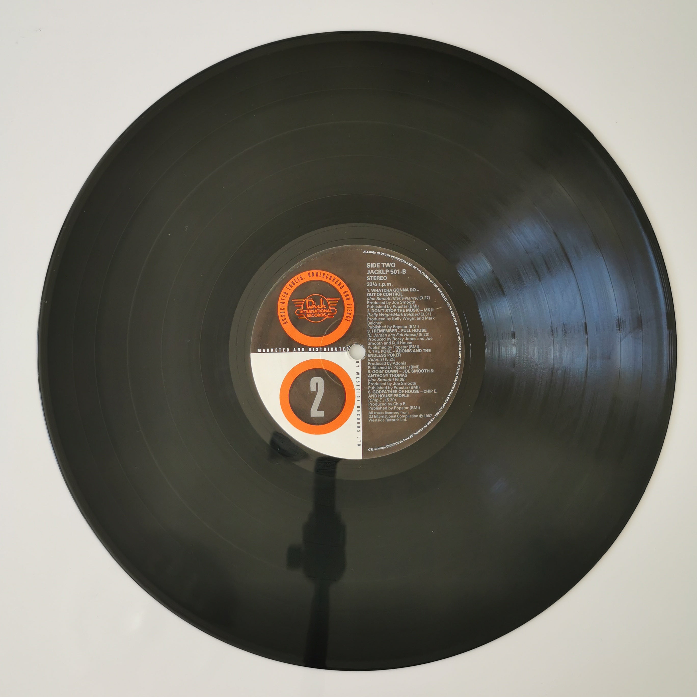 Jackmaster 1 Double Vinyl LP 1987