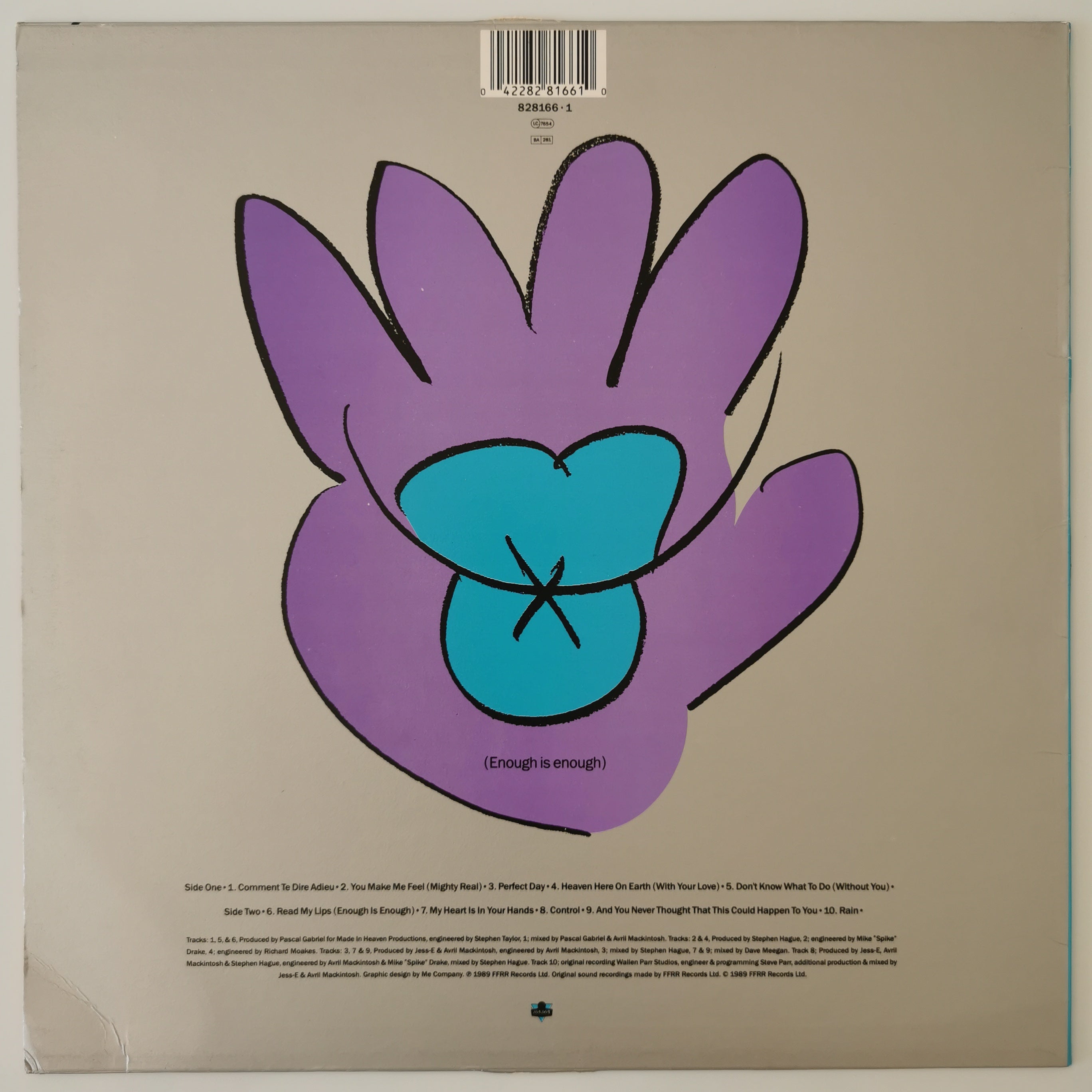 Jimmy Somerville – Read My Lips Vinyl LP