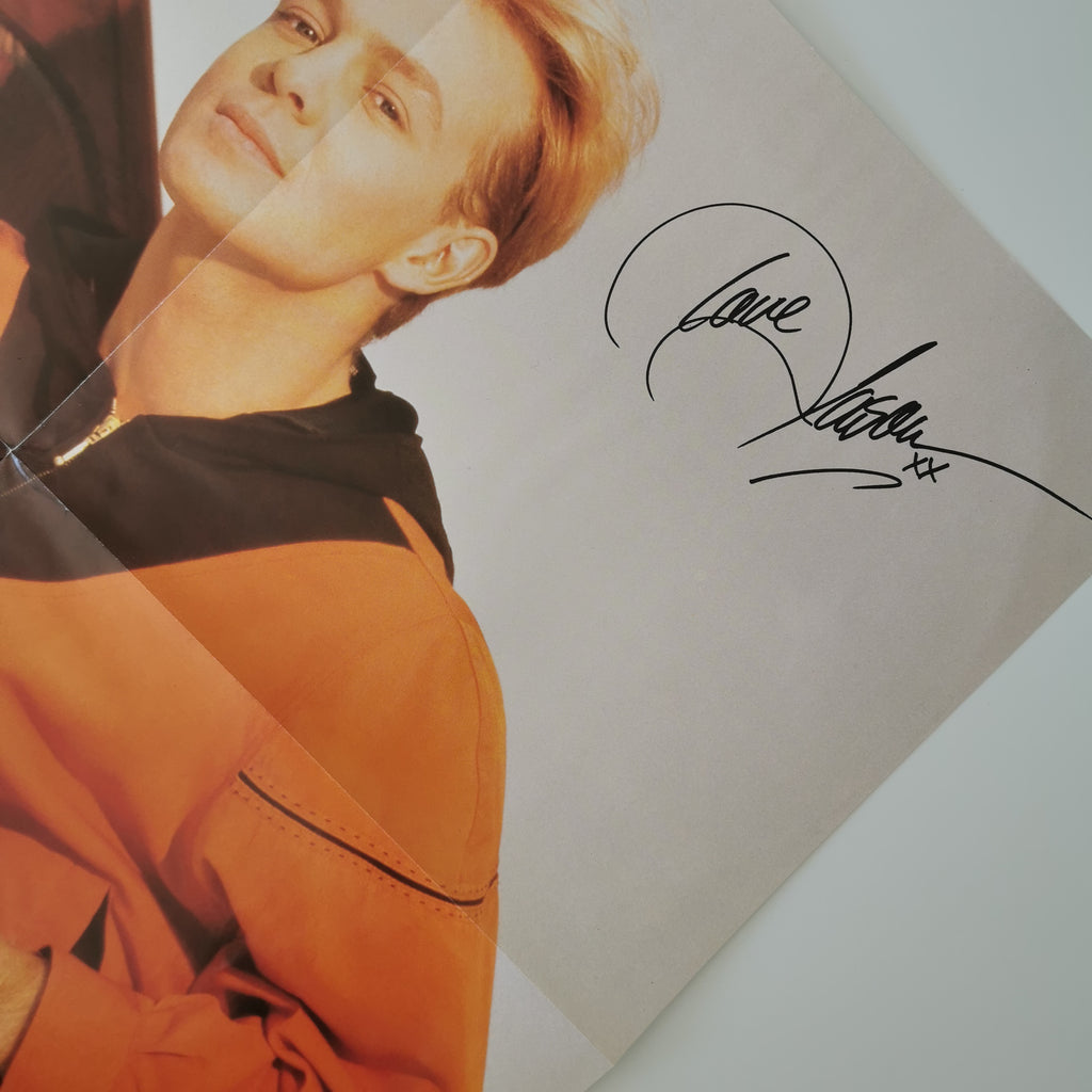 Jason Donovan – Between The Lines Vinyl LP Inc Poster