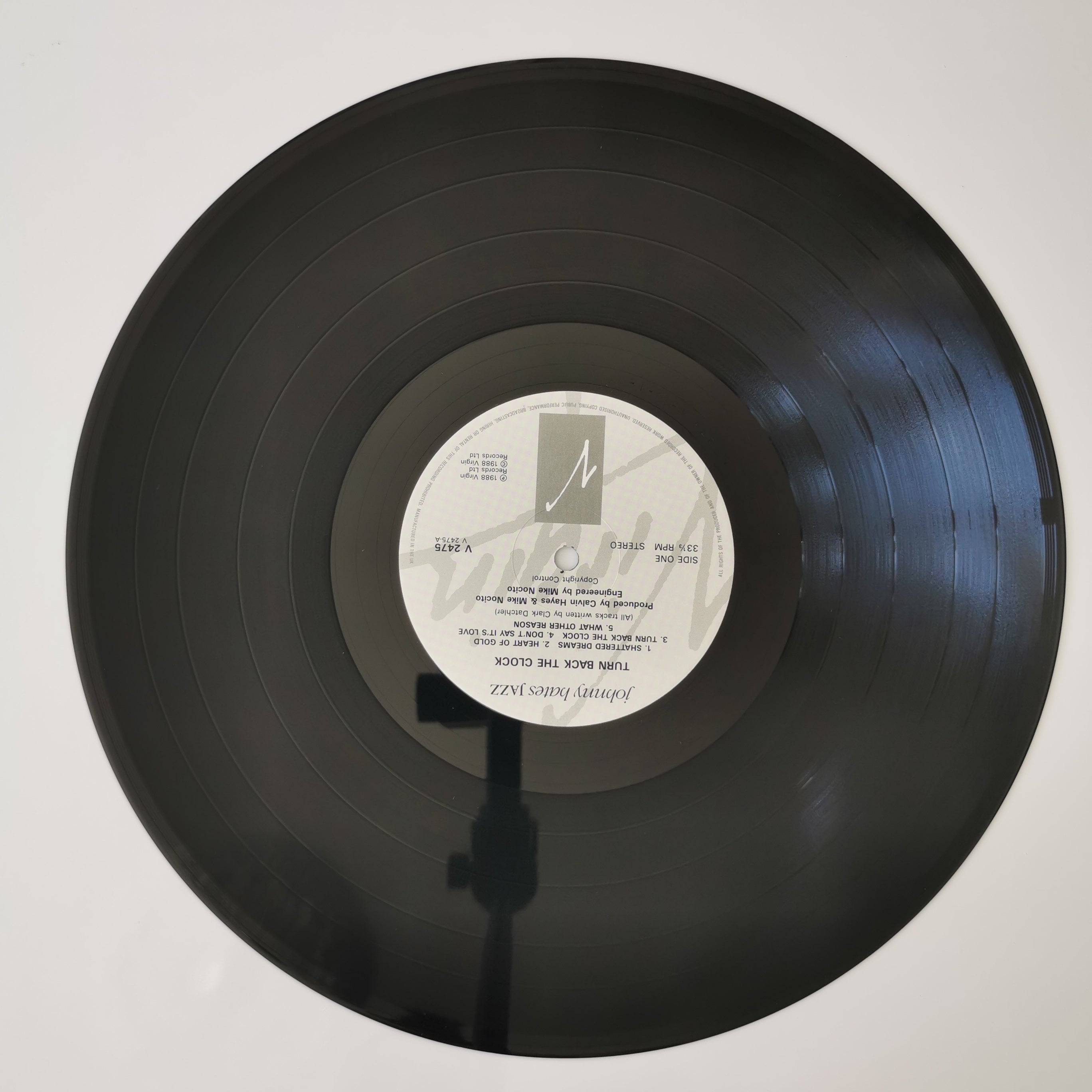 Johnny Hates Jazz Turn Back The Clock Vinyl LP