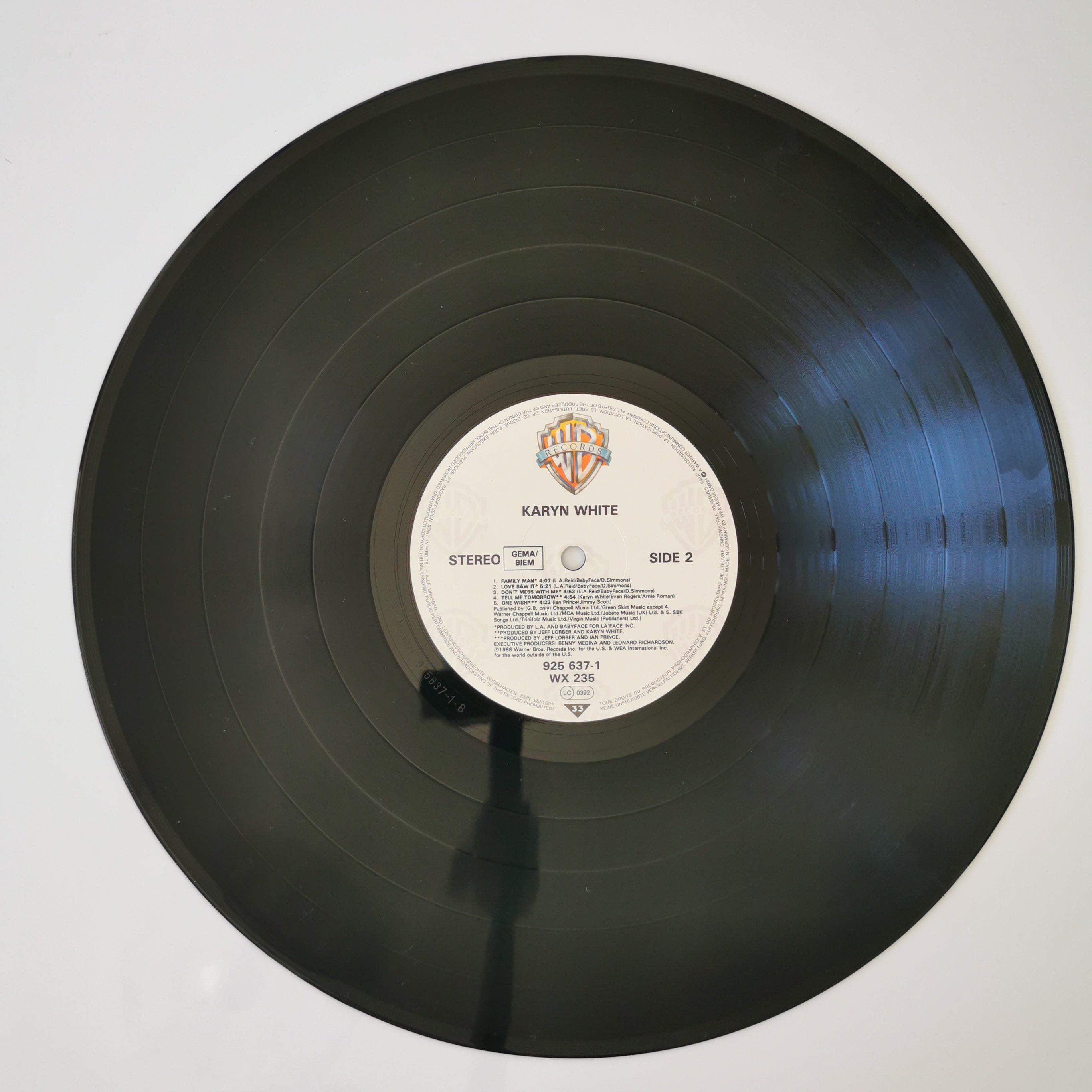Karyn White-Karyn White Vinyl LP 1988