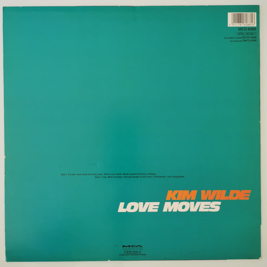 Kim Wilde – Love Moves Vinyl LP Record
