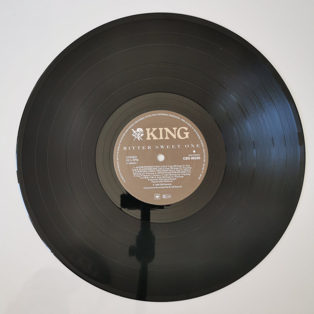King – Bitter Sweet Vinyl LP 1985