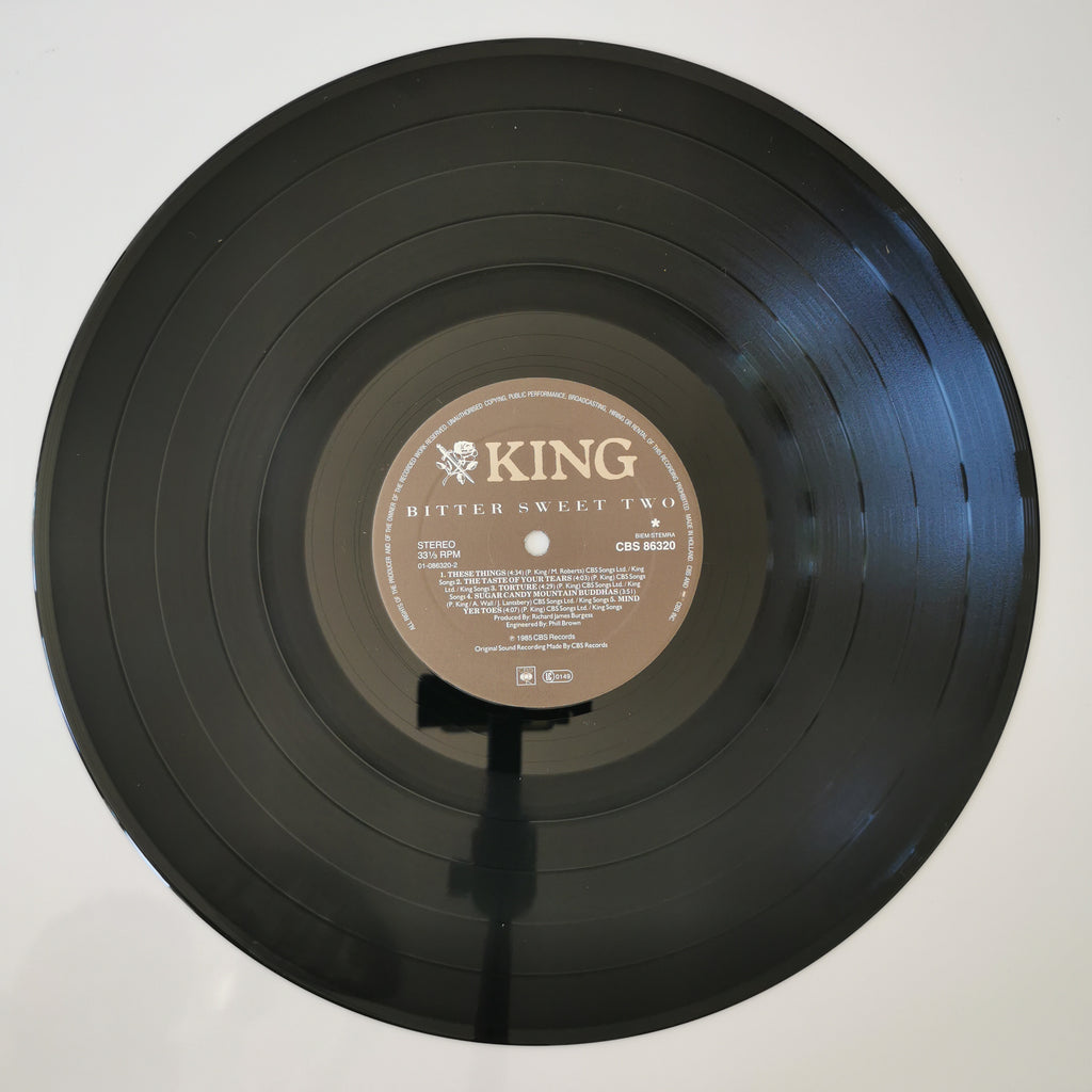 King – Bitter Sweet Vinyl LP 1985
