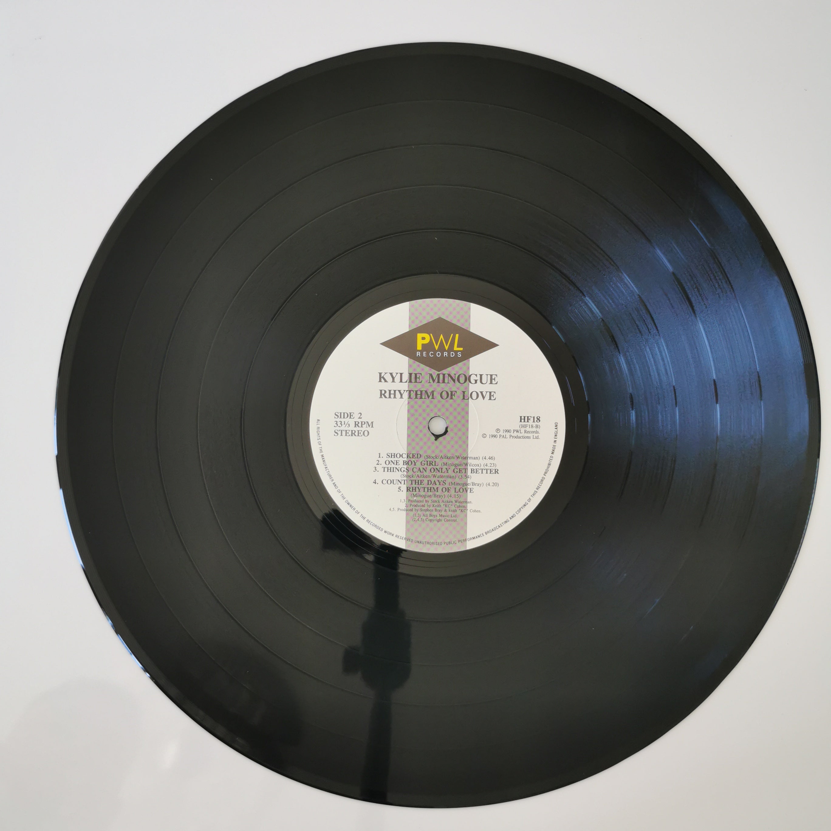 Kylie Minogue – Rhythm Of Love Vinyl LP