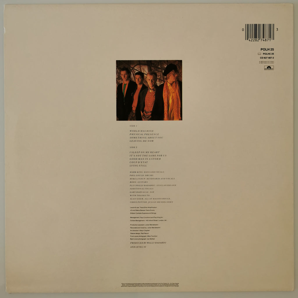 Level 42 – World Machine Vinyl LP