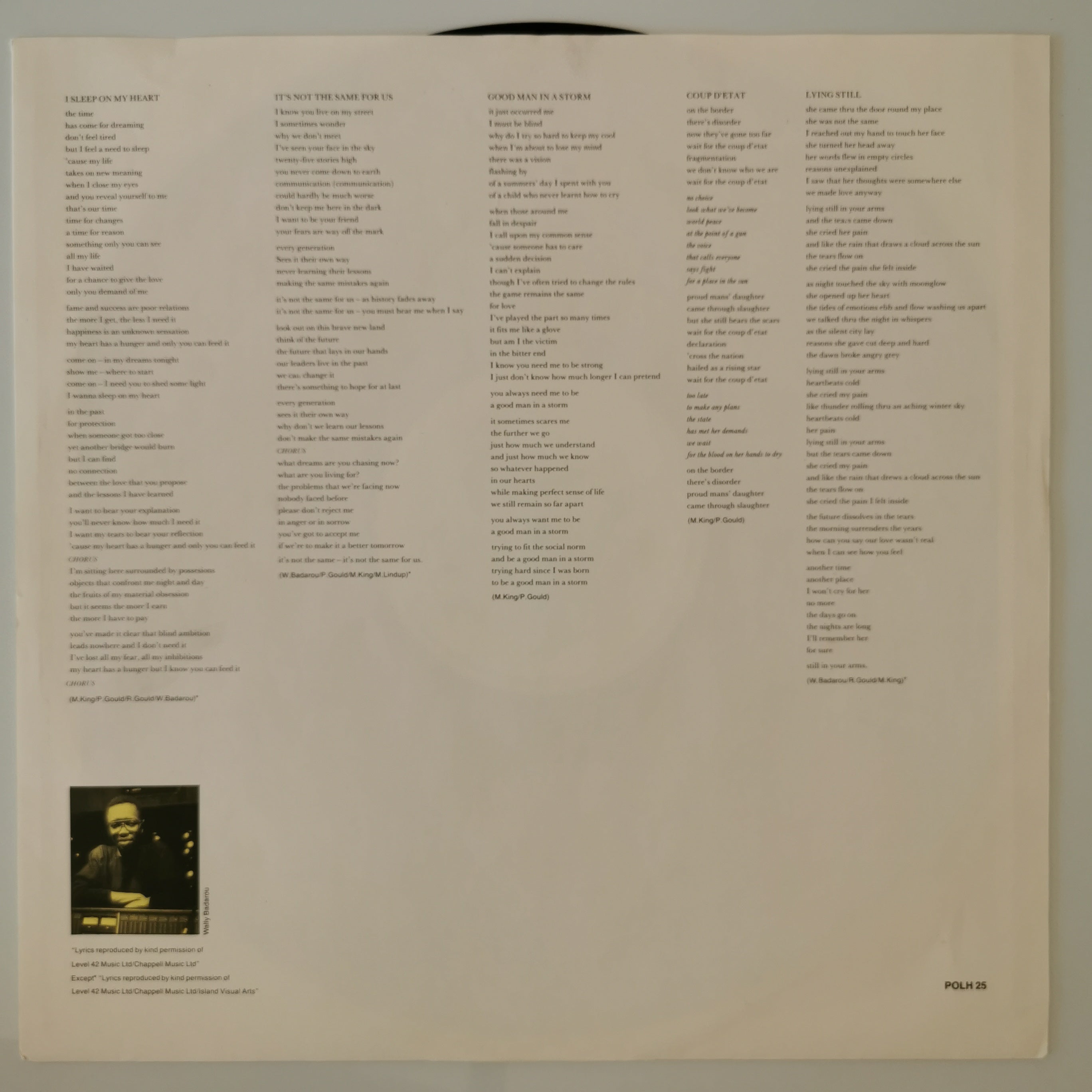 Level 42 – World Machine Vinyl LP