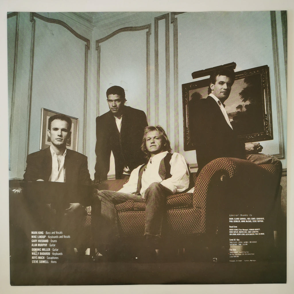 Level 42 – Staring At The Sun Vinyl LP Record