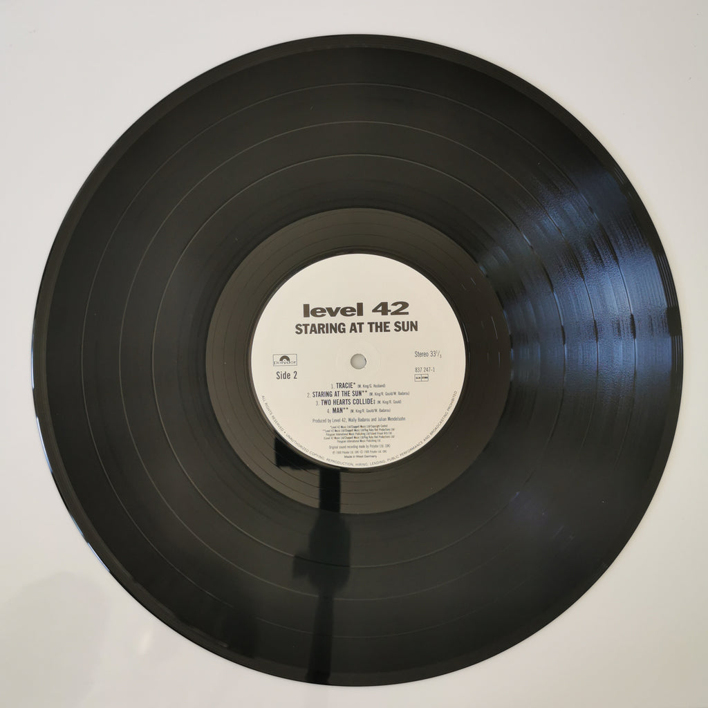 Level 42 – Staring At The Sun Vinyl LP Record