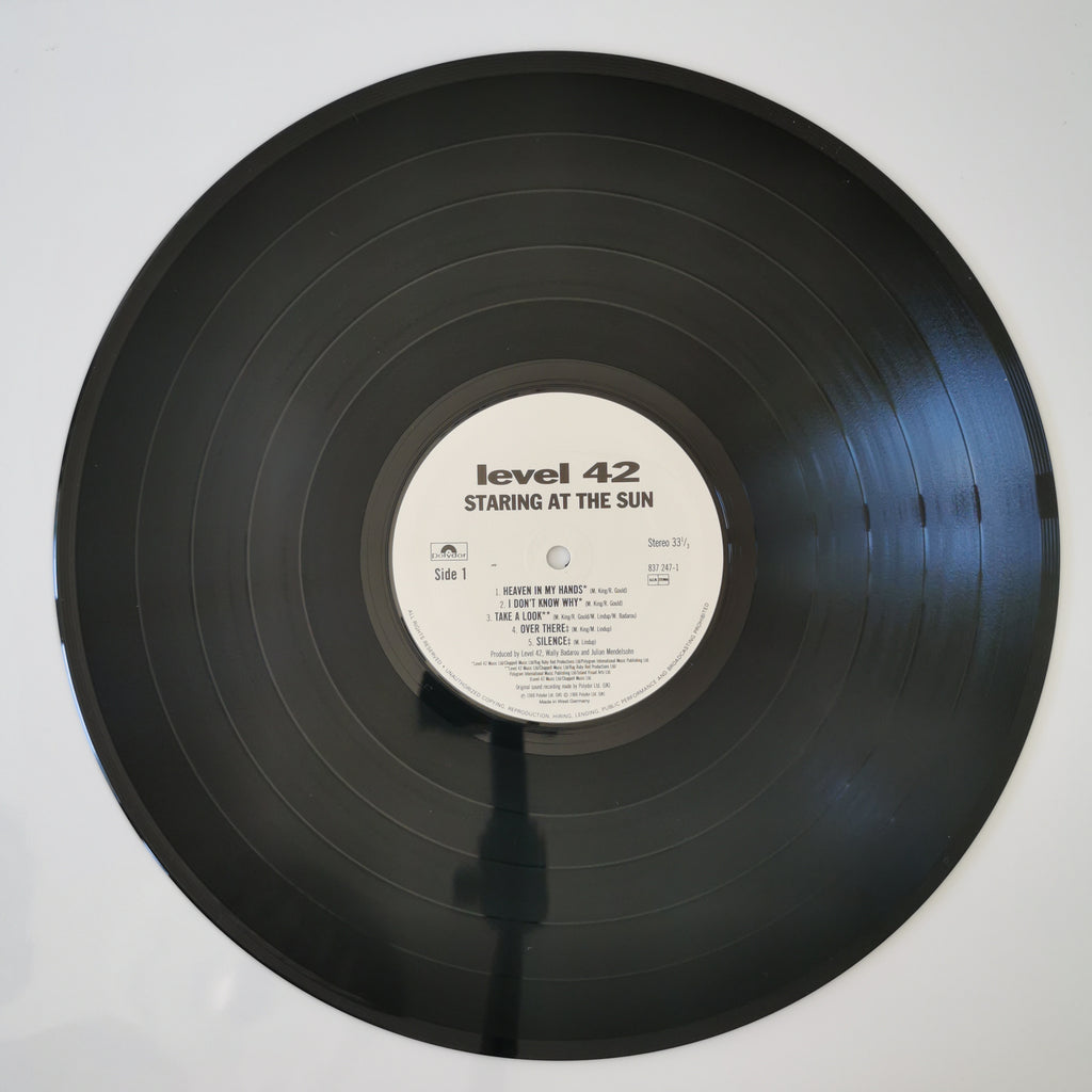 Level 42 – Staring At The Sun Vinyl LP Record