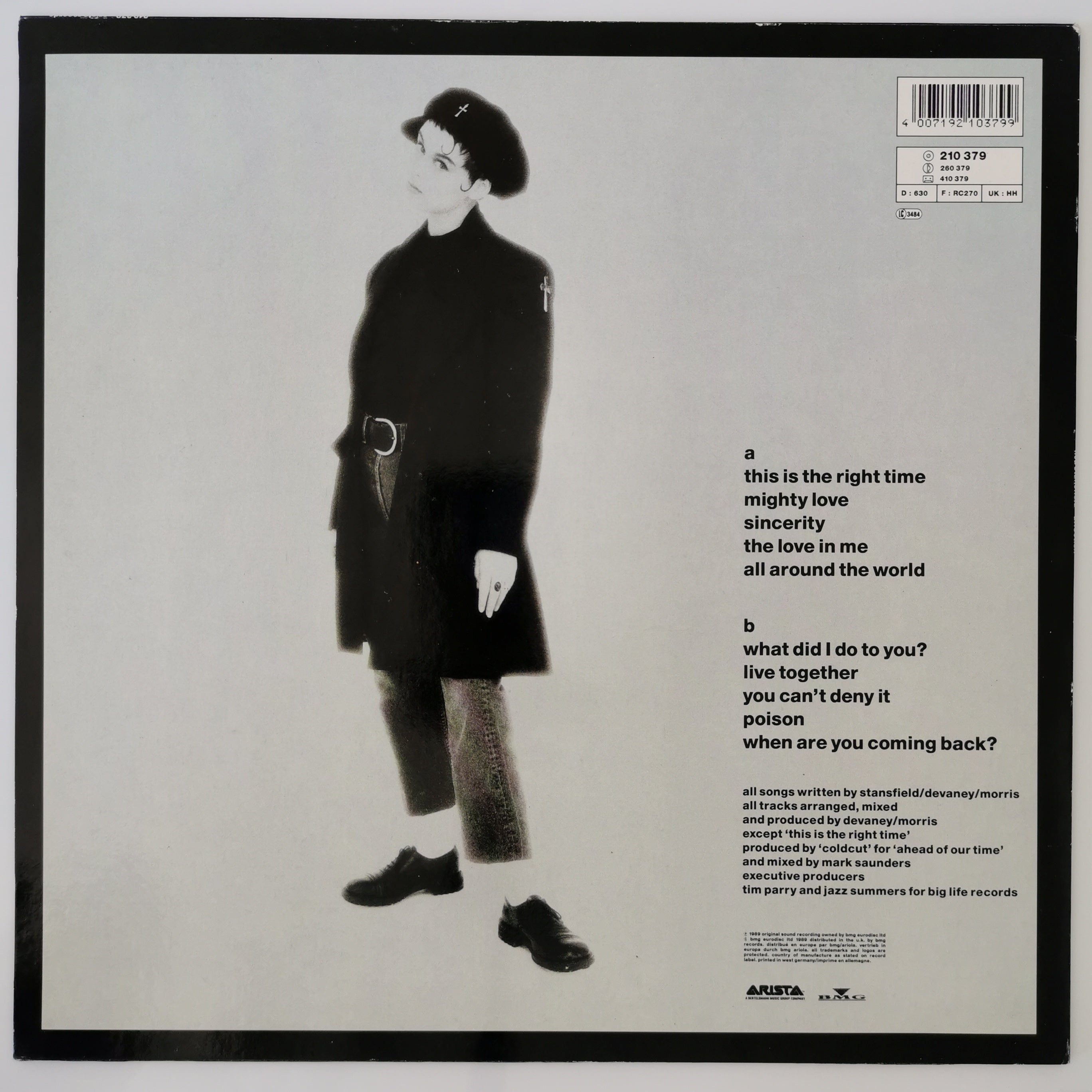 Lisa Stansfield Affection Vinyl LP Record