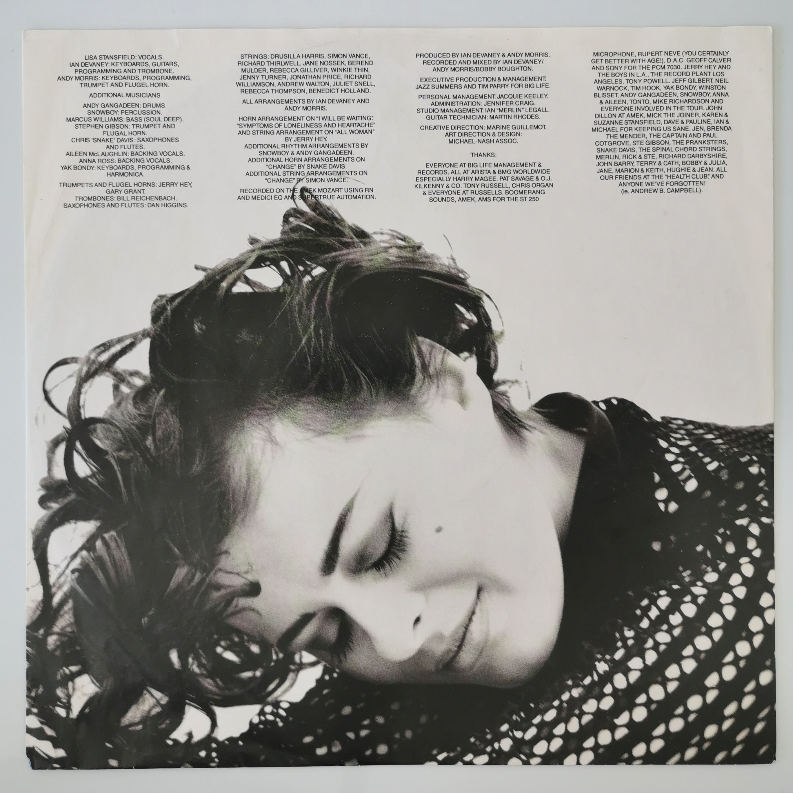 Lisa Stansfield Real Love Vinyl LP Record