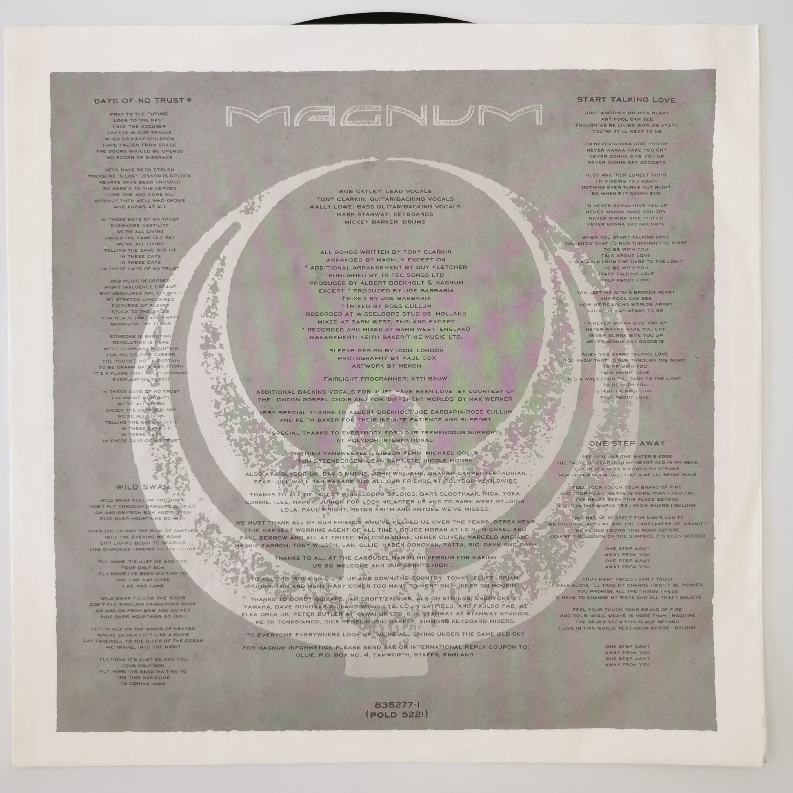 Magnum – Wings Of Heaven Vinyl LP Record