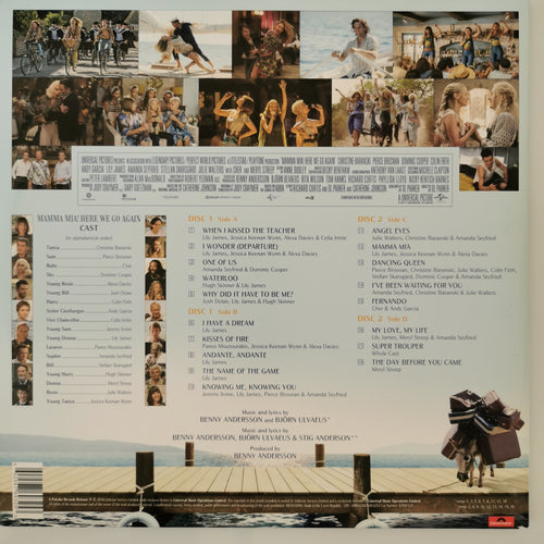 Abba Mamma Mia! Here We Go Again Movie Soundtrack Double Vinyl LP
