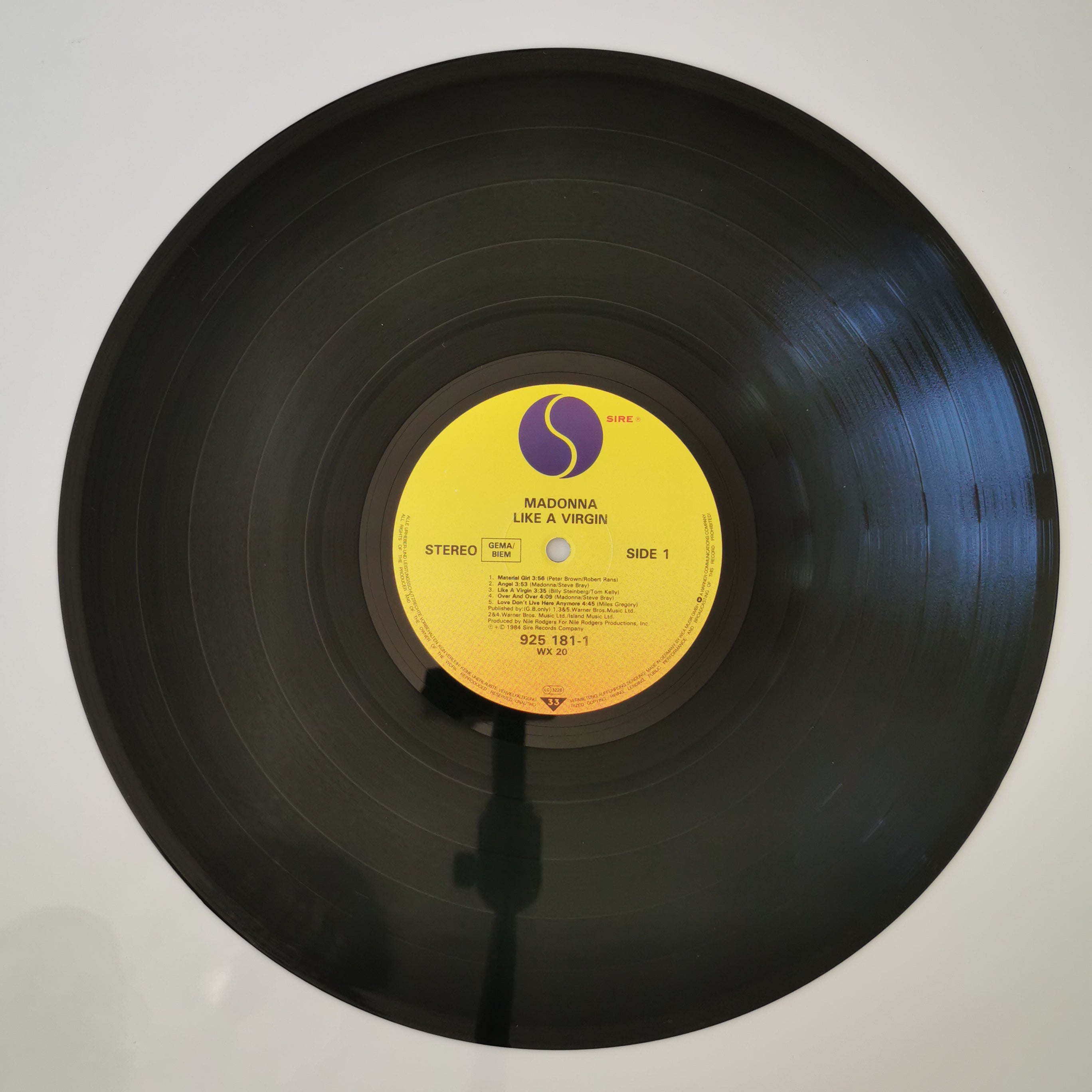 Madonna – Like A Virgin Vinyl LP 1984