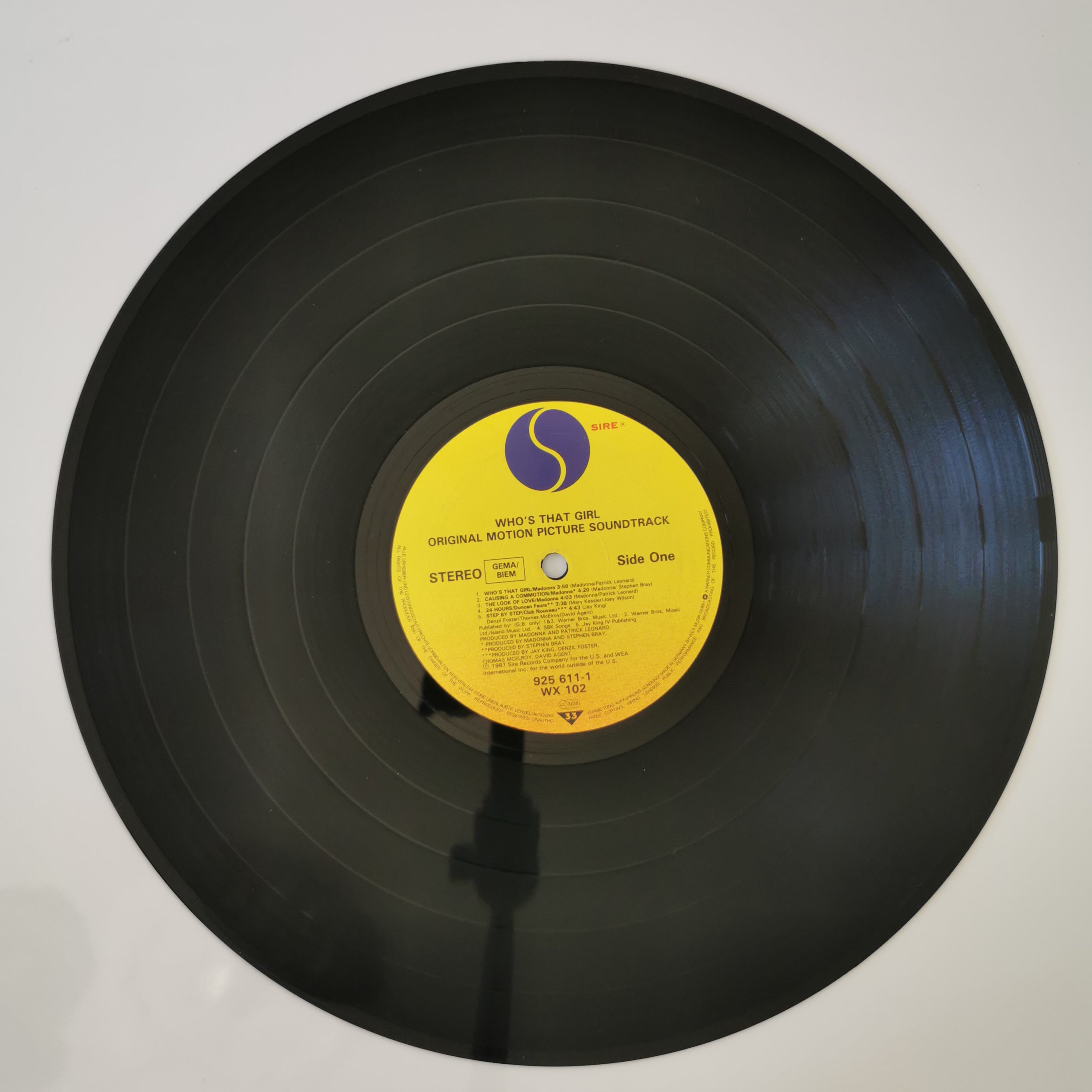 Madonna Who's That Girl Vinyl LP