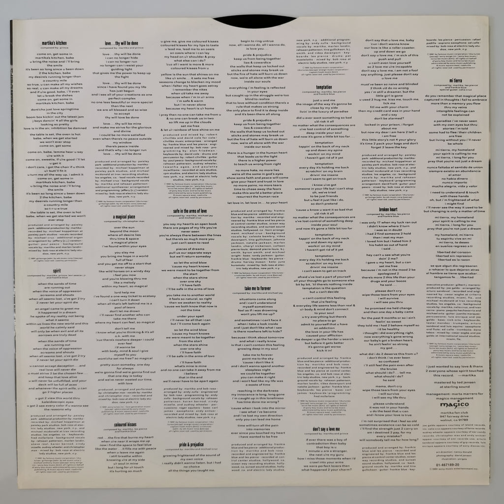 Martika Martika's Kitchen Vinyl LP
