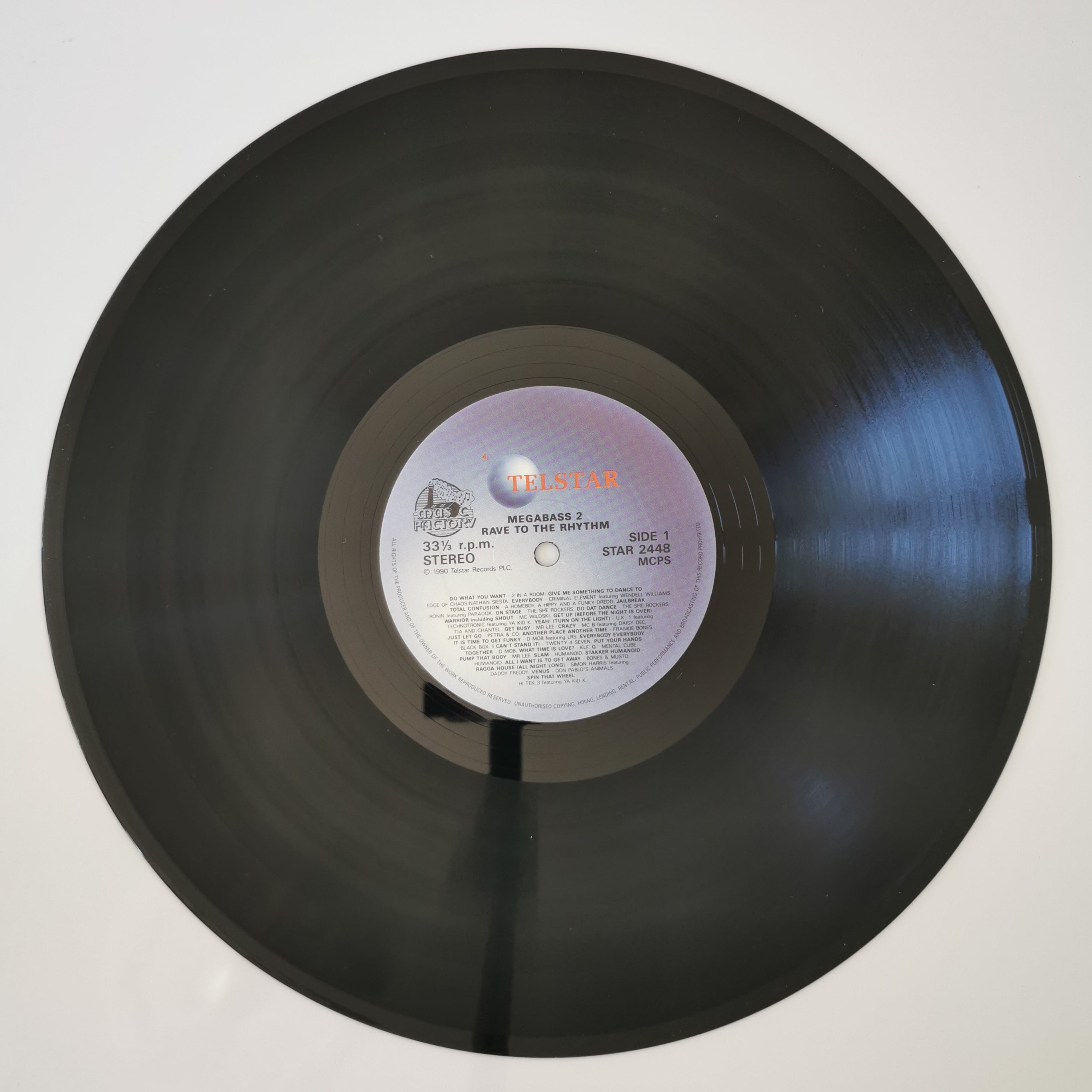 Megabass 2  Vinyl LP 1990