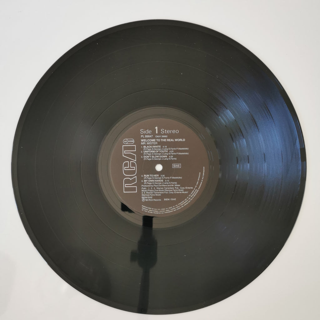 Mr. Mister – Welcome To The Real World Vinyl LP