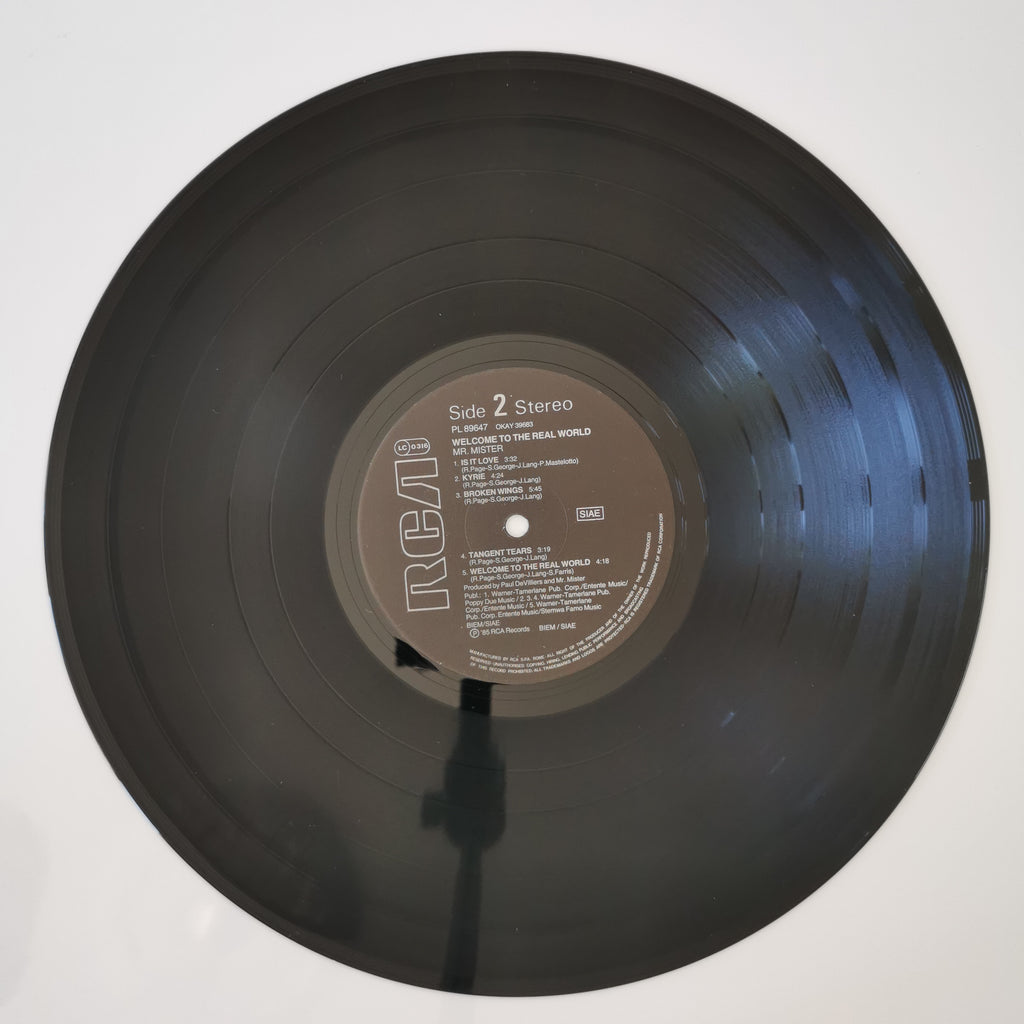 Mr. Mister – Welcome To The Real World Vinyl LP
