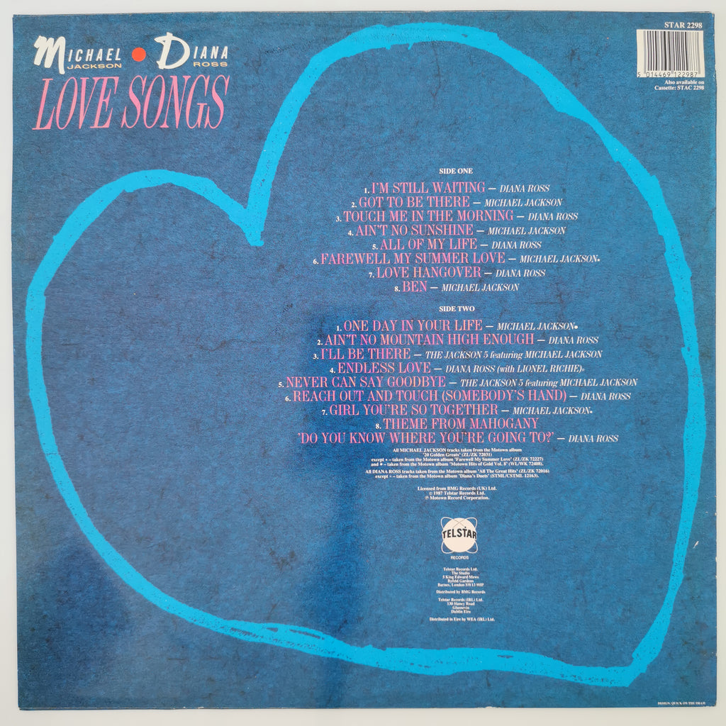 Michael Jackson Love Songs Vinyl LP