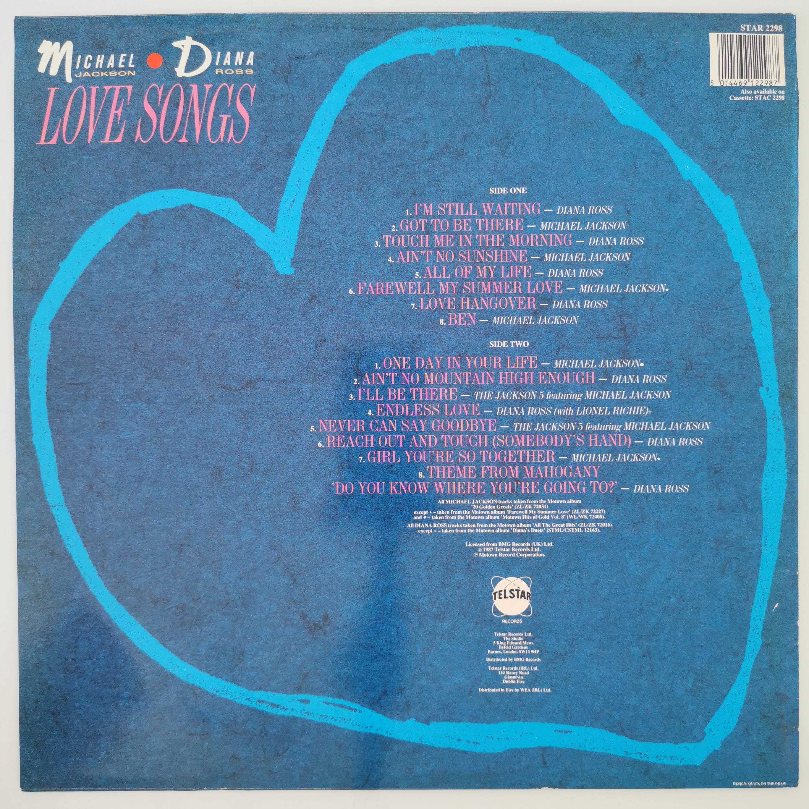 Michael Jackson Love Songs Vinyl LP