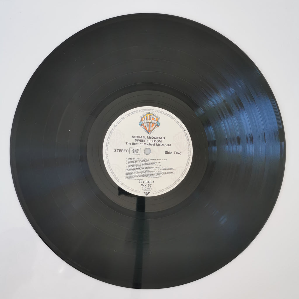 Michael McDonald Sweet Freedom Vinyl LP