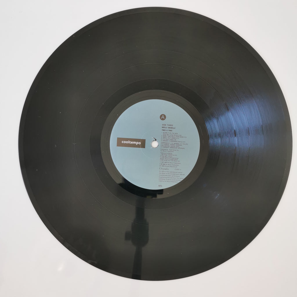 Milli Vanilli 2 x 2 (Two x Two) Double Vinyl LP
