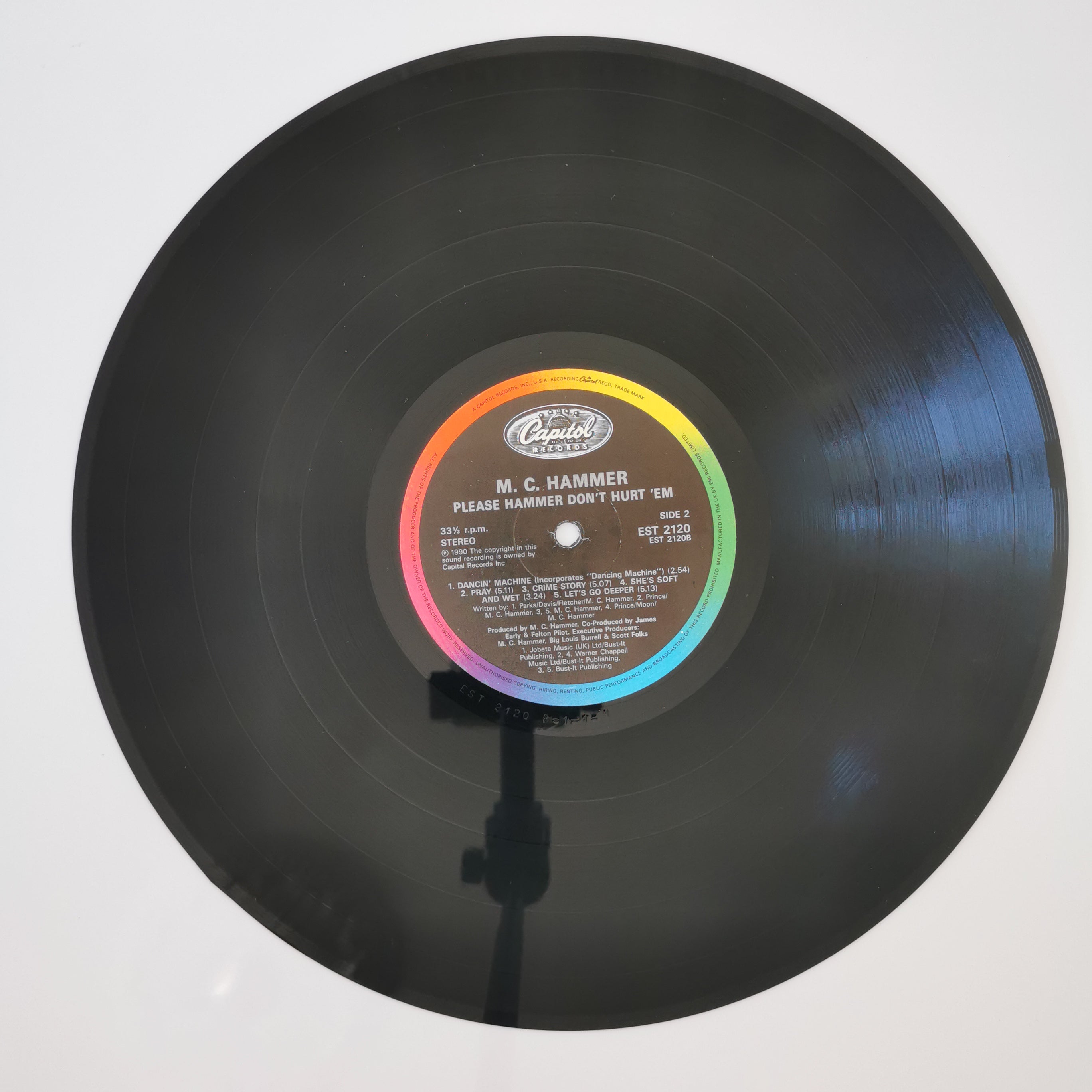 MC Hammer Please Hammer Don't Hurt 'Em Vinyl LP