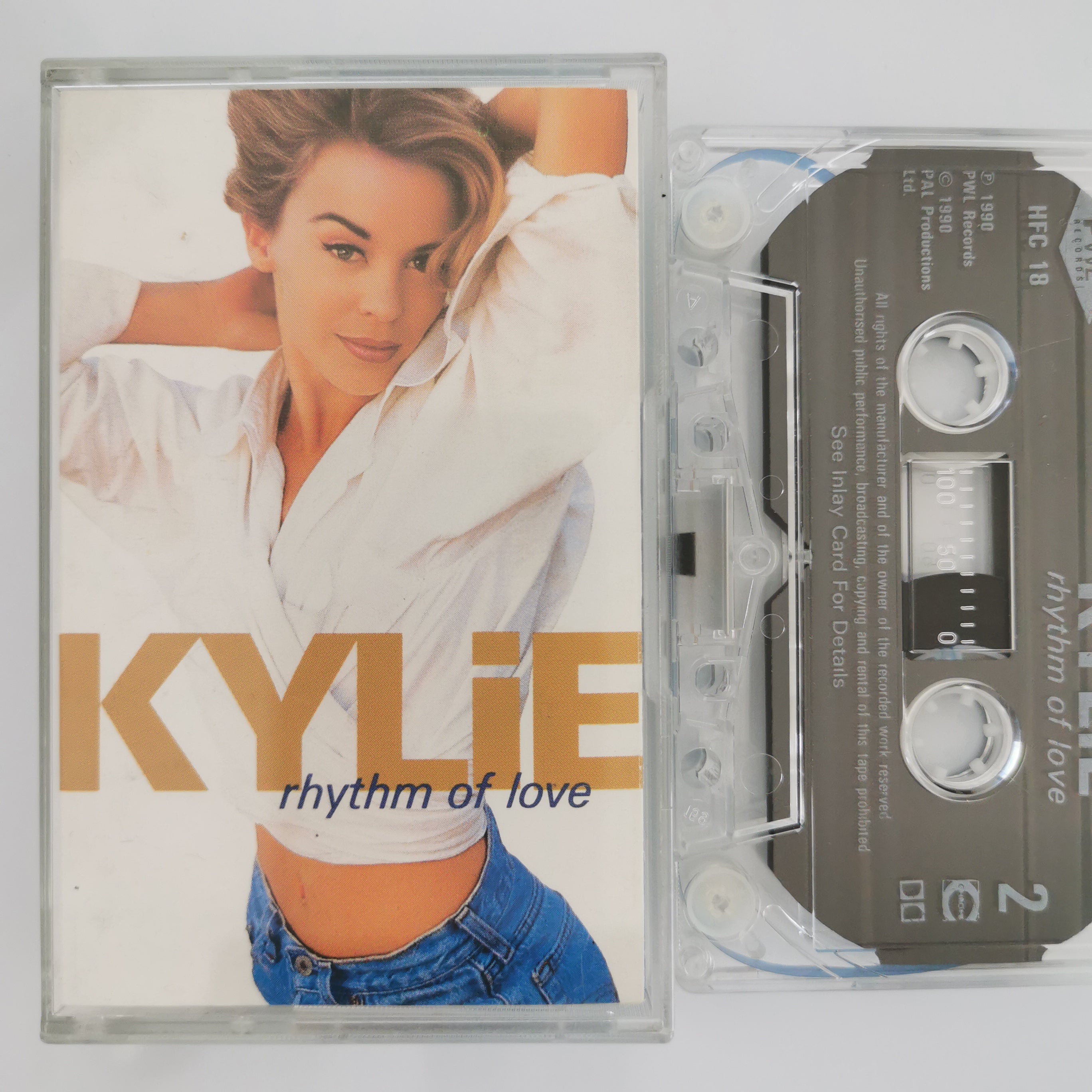 Kylie Minogue Rhythm Of Love Cassette 1990