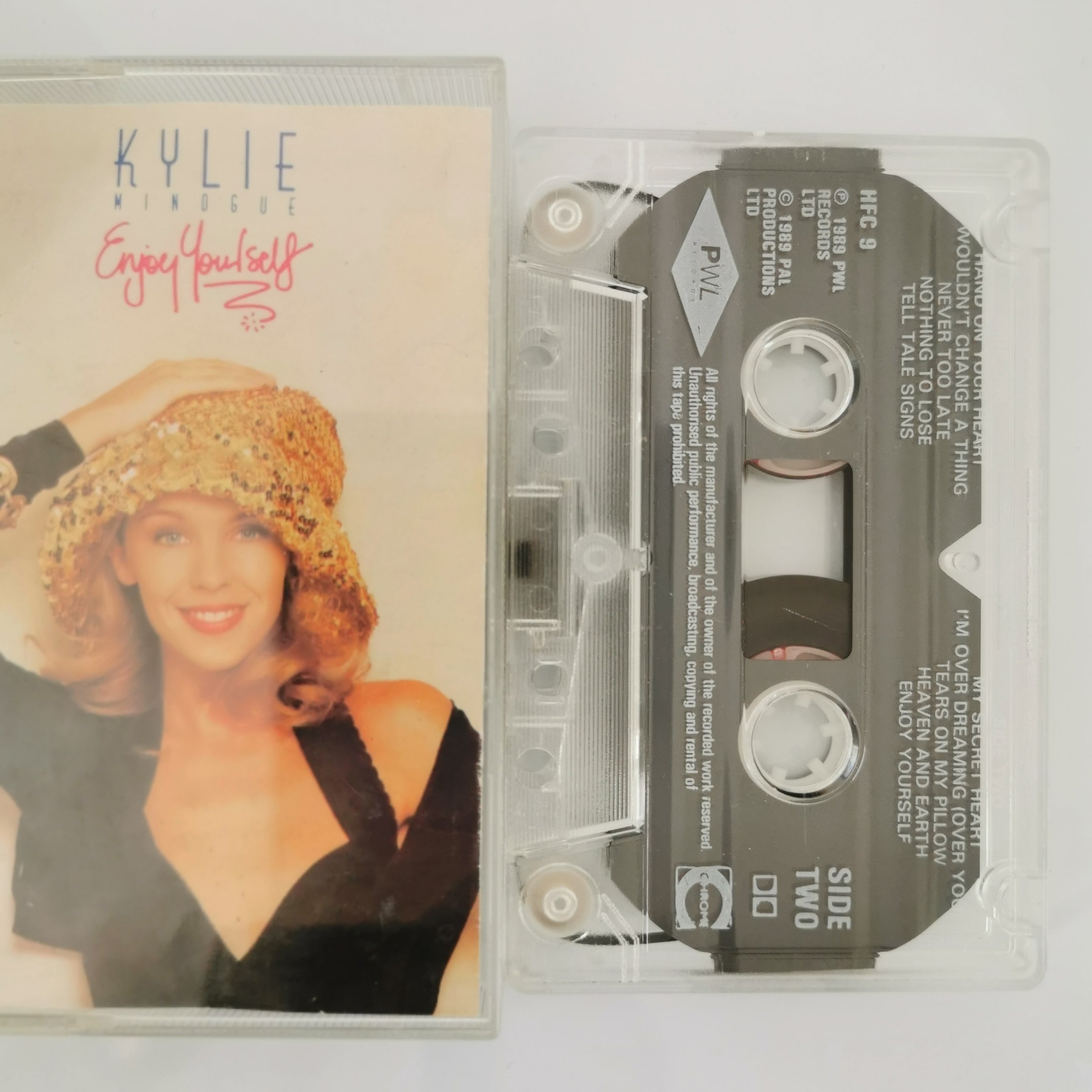 Kylie Minogue Enjoy Yourself Cassette 1989