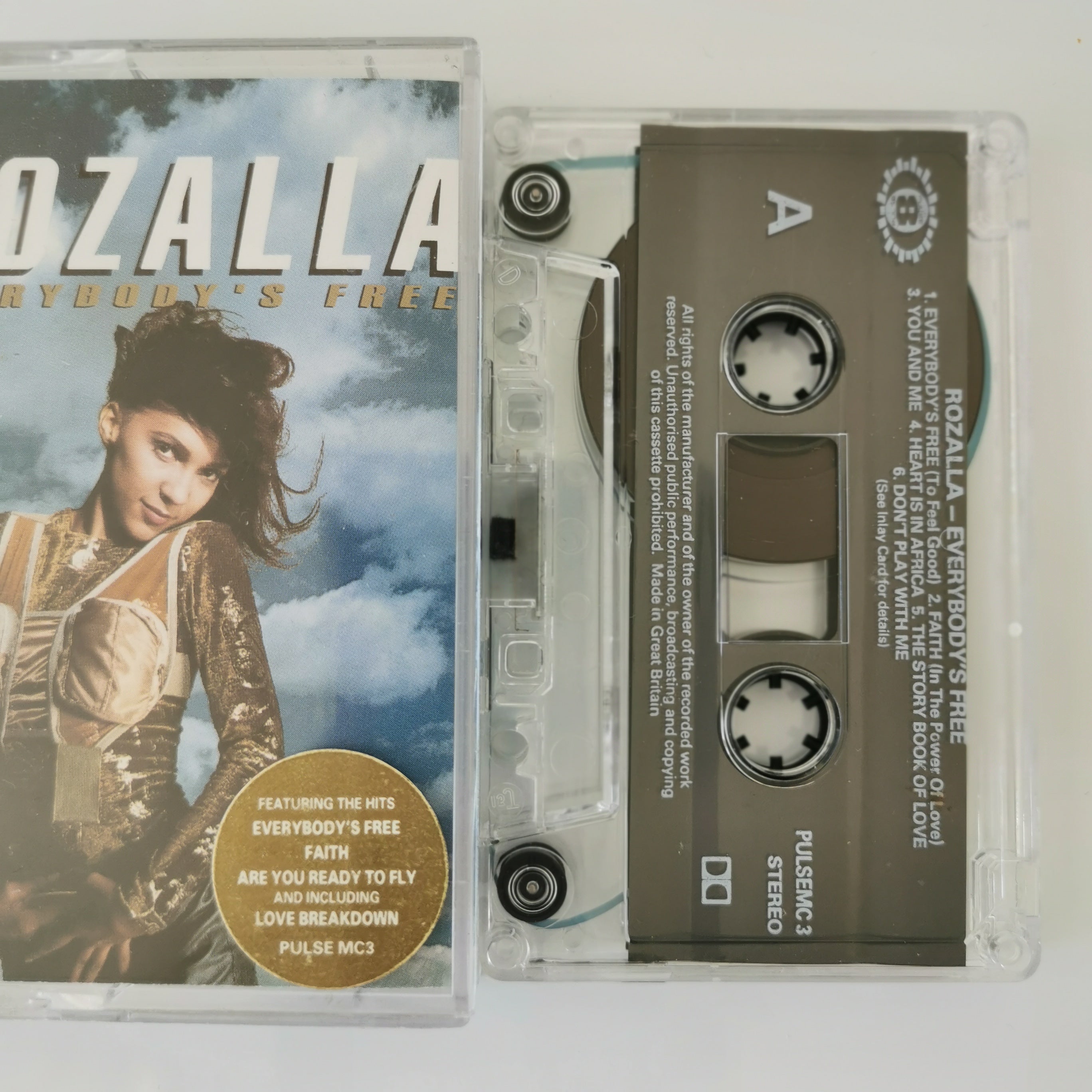 Rozalla Everybody's Free Cassette Tape 1992
