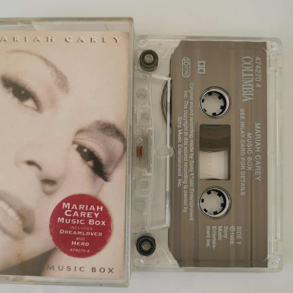 Mariah Carey Music Box Cassette Tape 1993