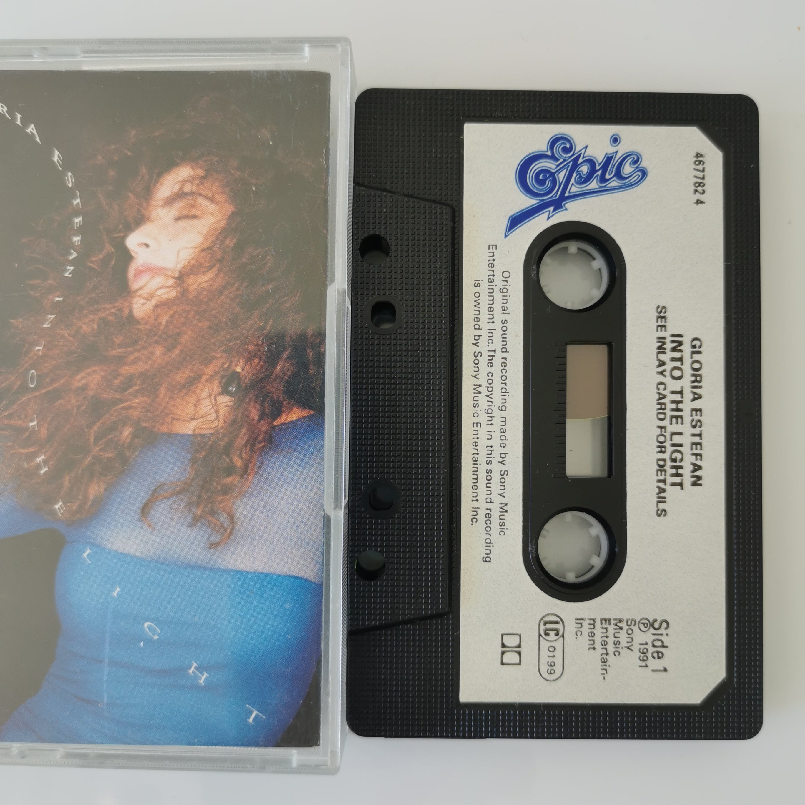 Gloria Estefan Into The Light Cassette Tape 1991