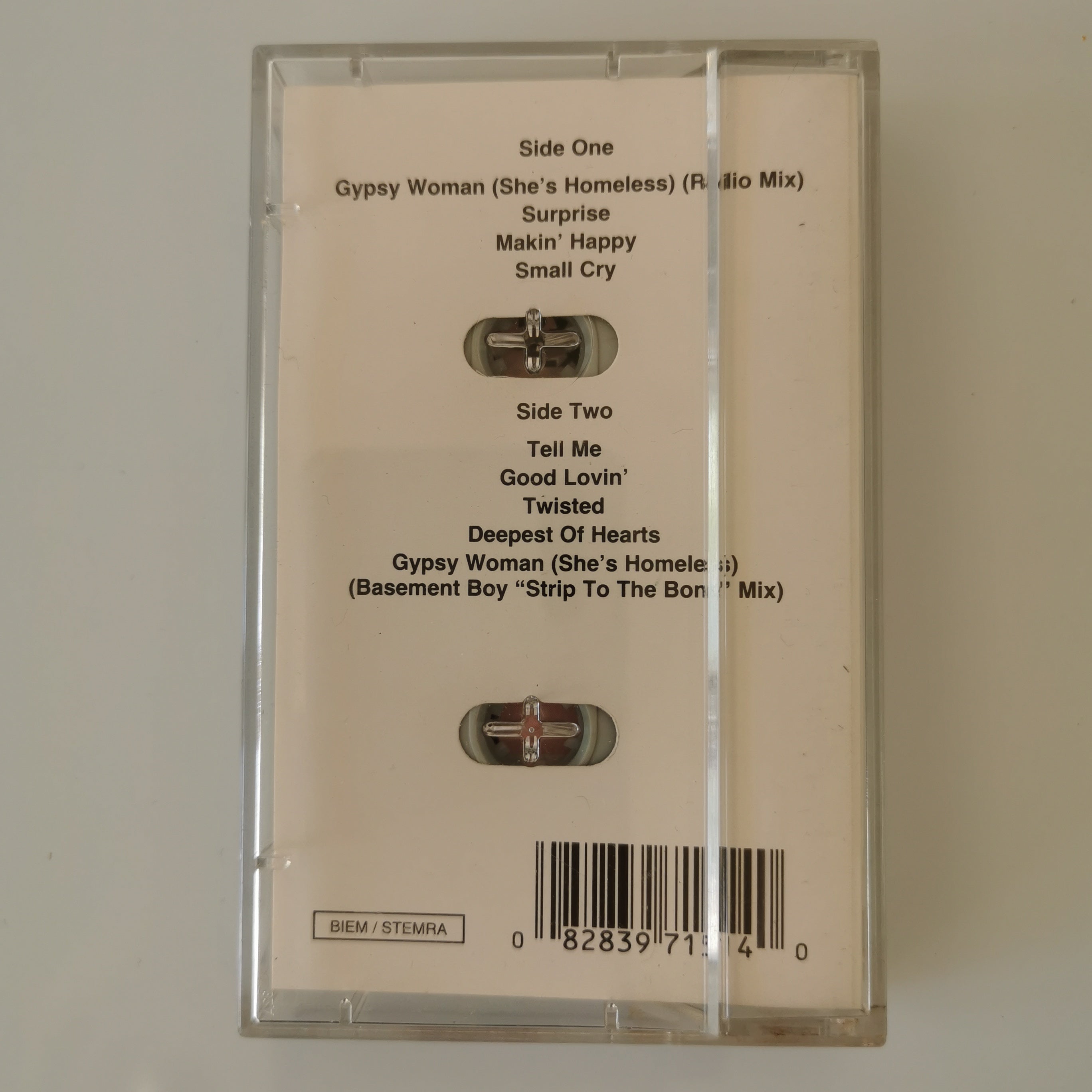 Crystal Waters Surprise Cassette Tape 1991