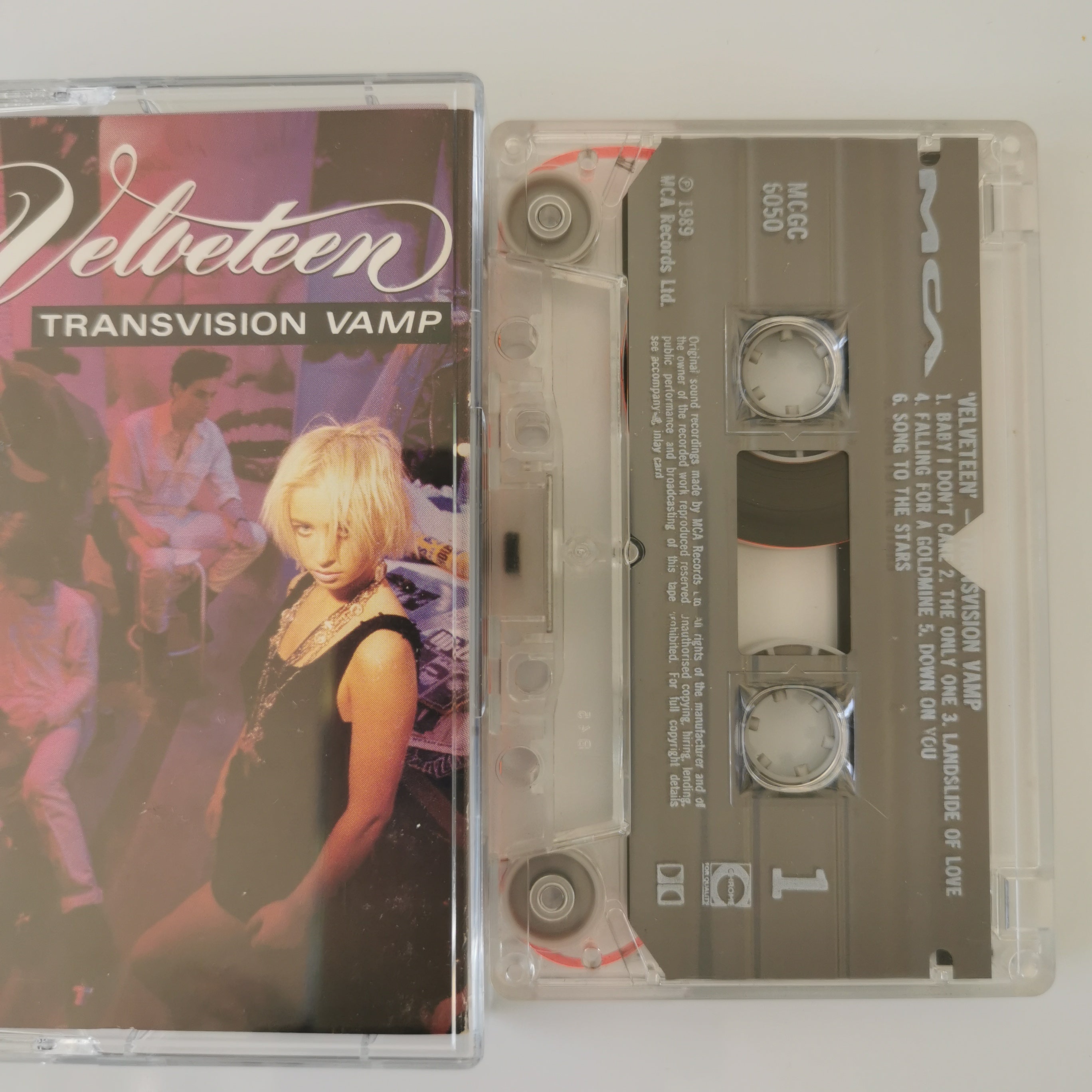 Transvision Vamp Velveteen Cassette Tape 1989