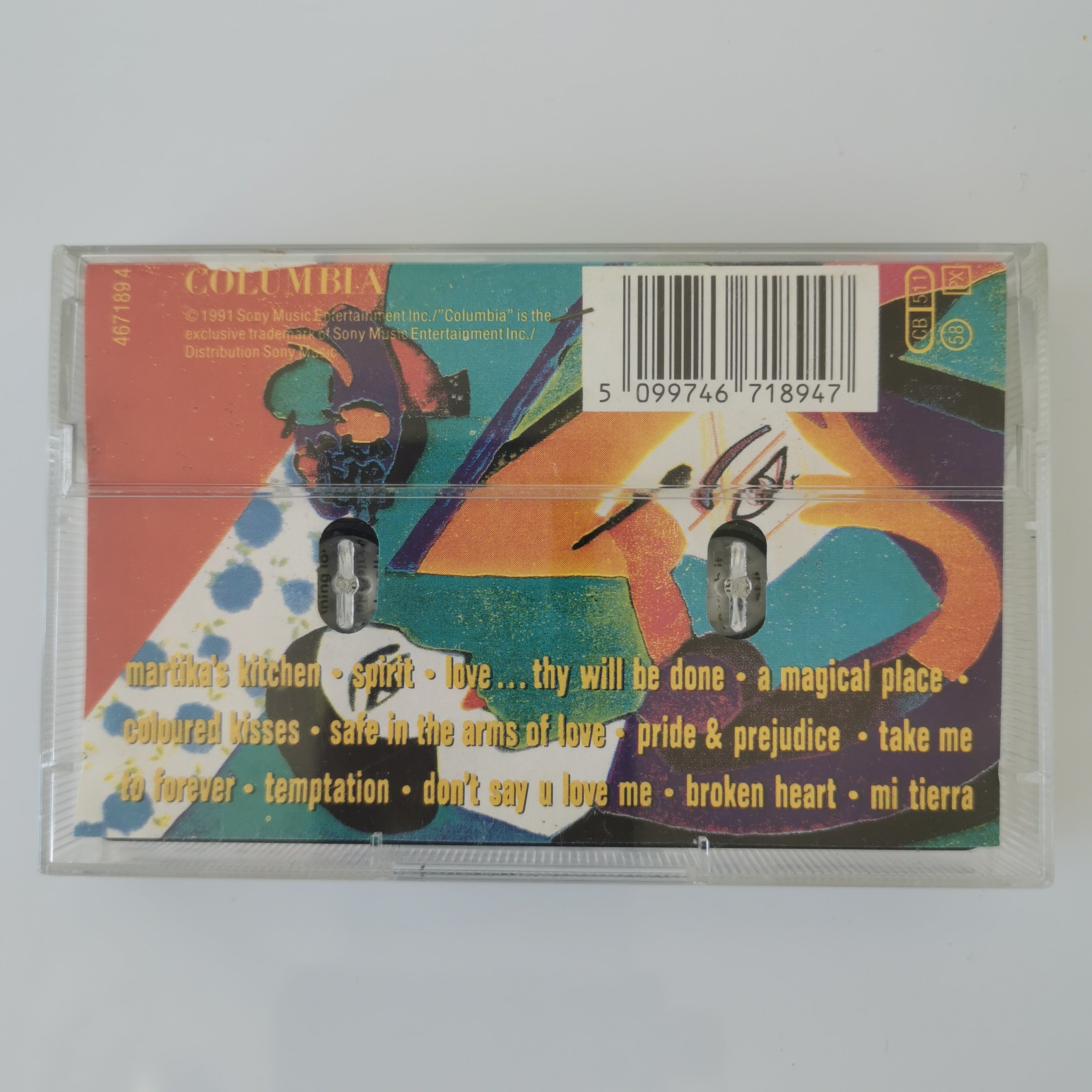 Martika Martika's Kitchen Cassette Tape 1991