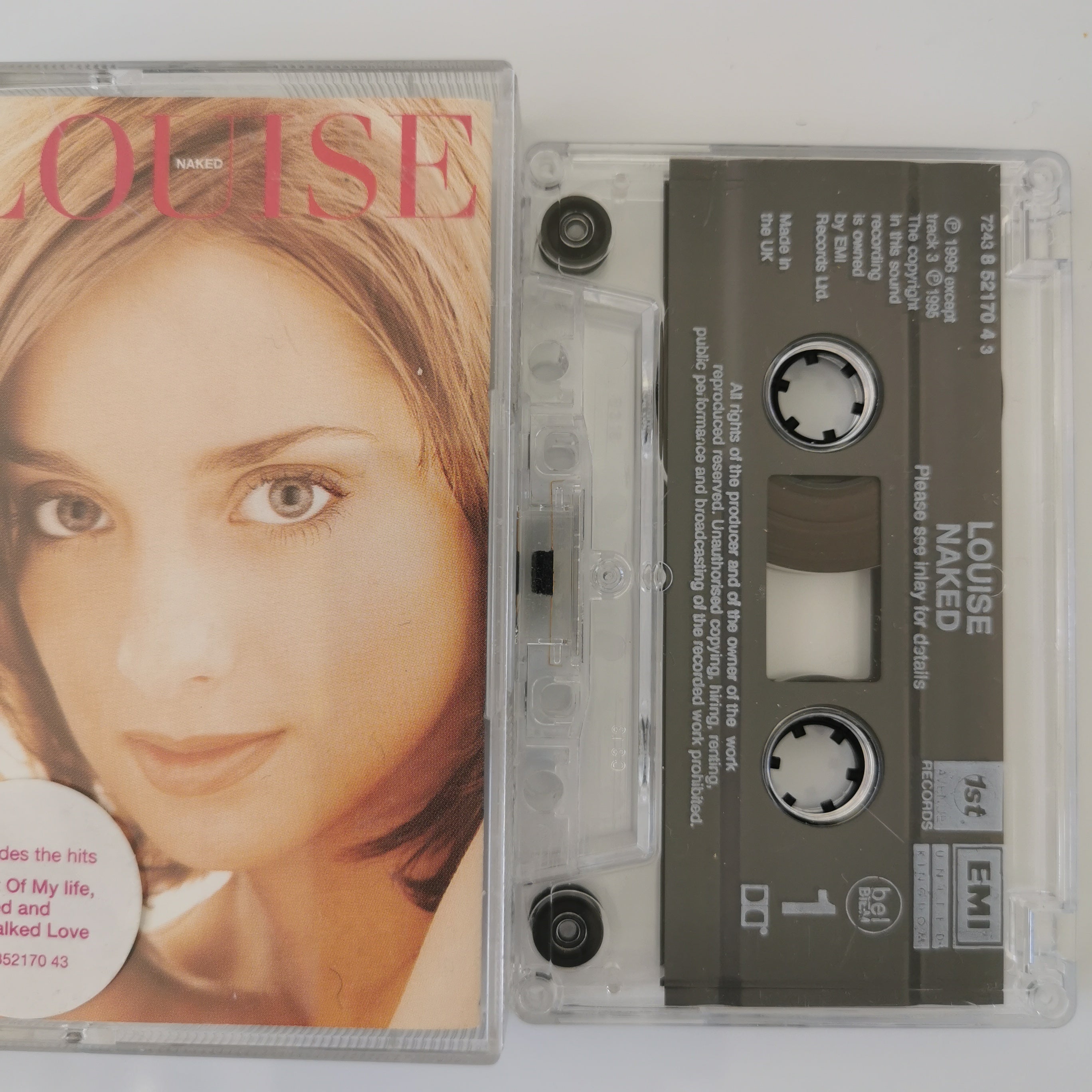 Louise Naked Cassette Tape 1996