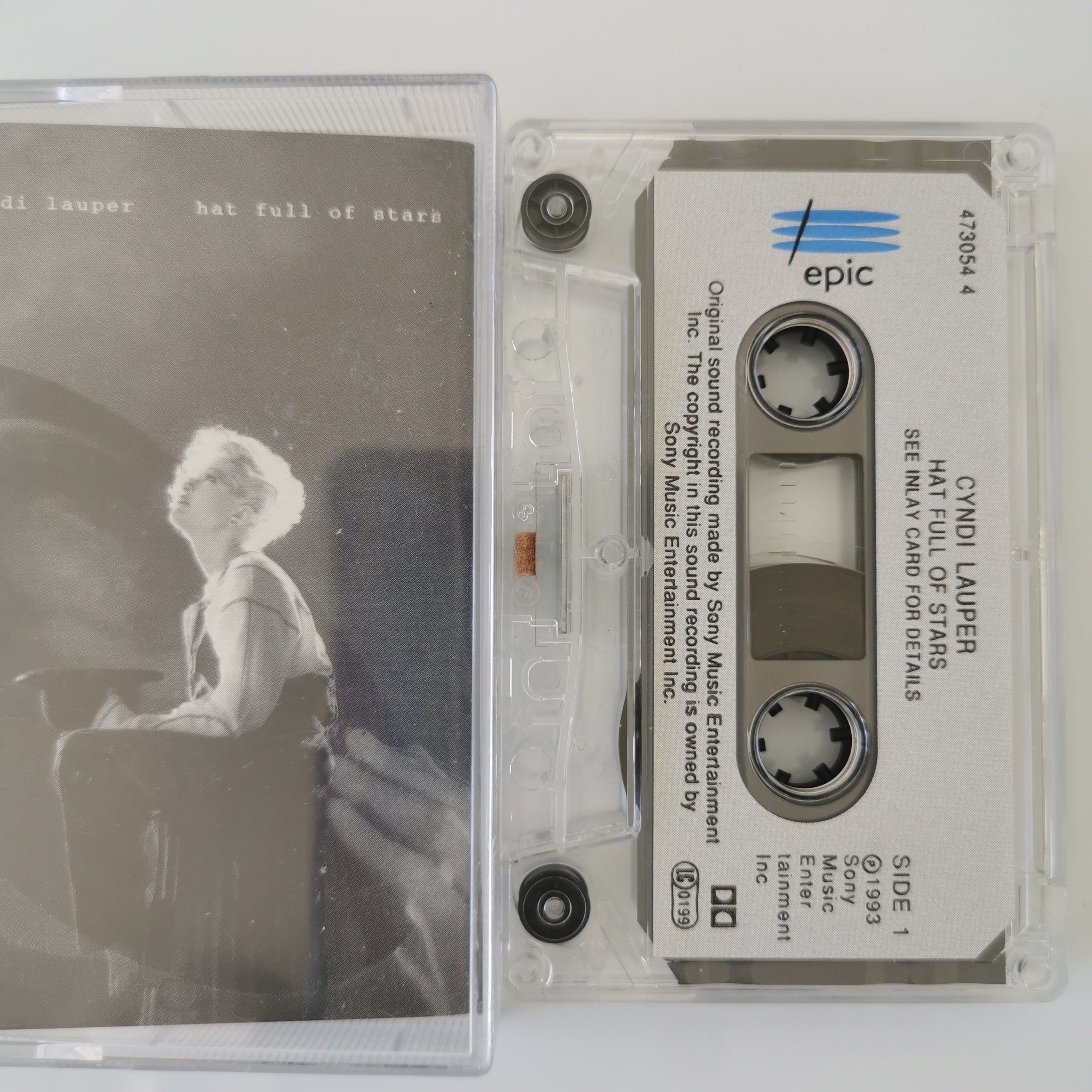 Cyndi Lauper Hat Full Of Stars Cassette Tape 1993
