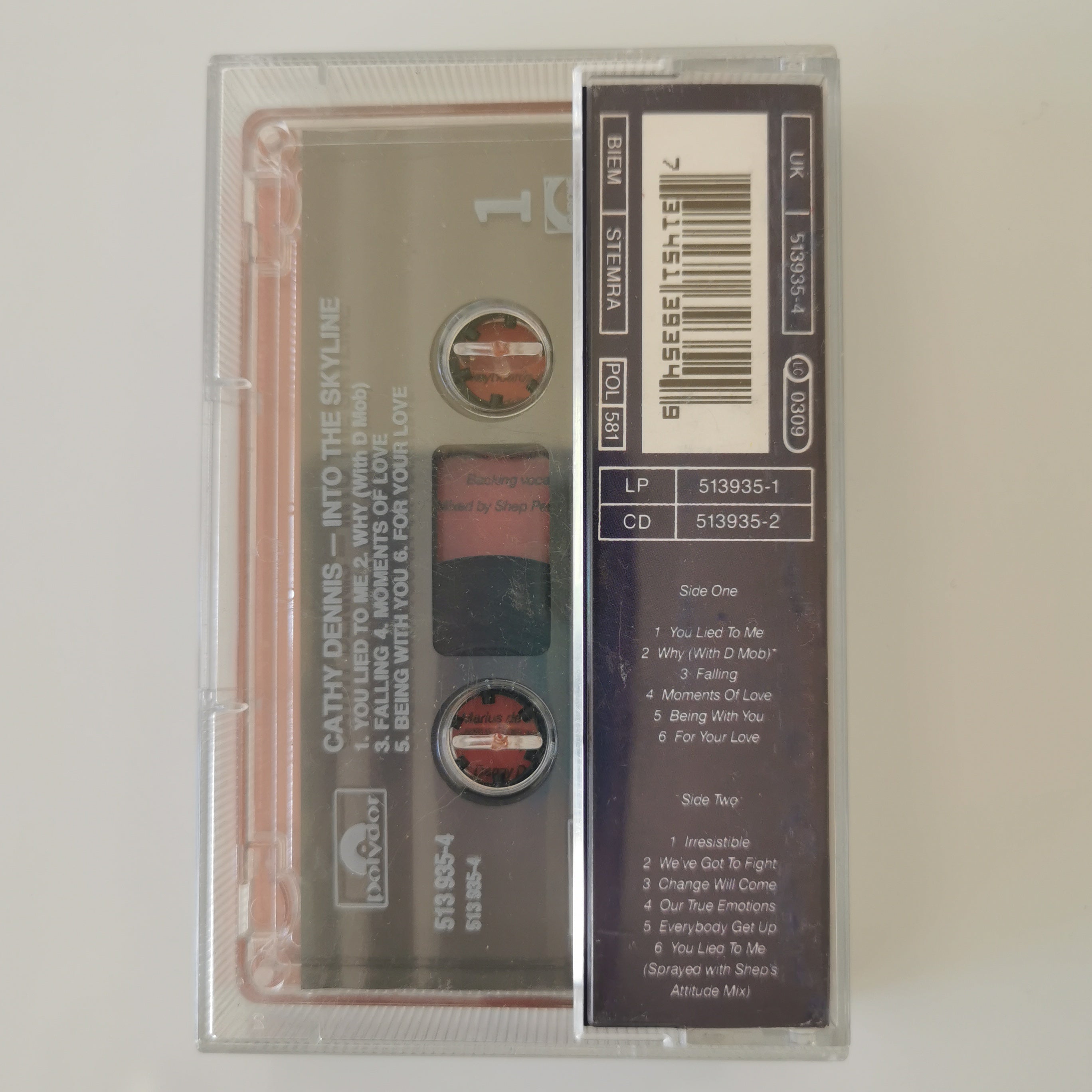 Cathy Dennis Into The Skyline Cassette Tape 1992