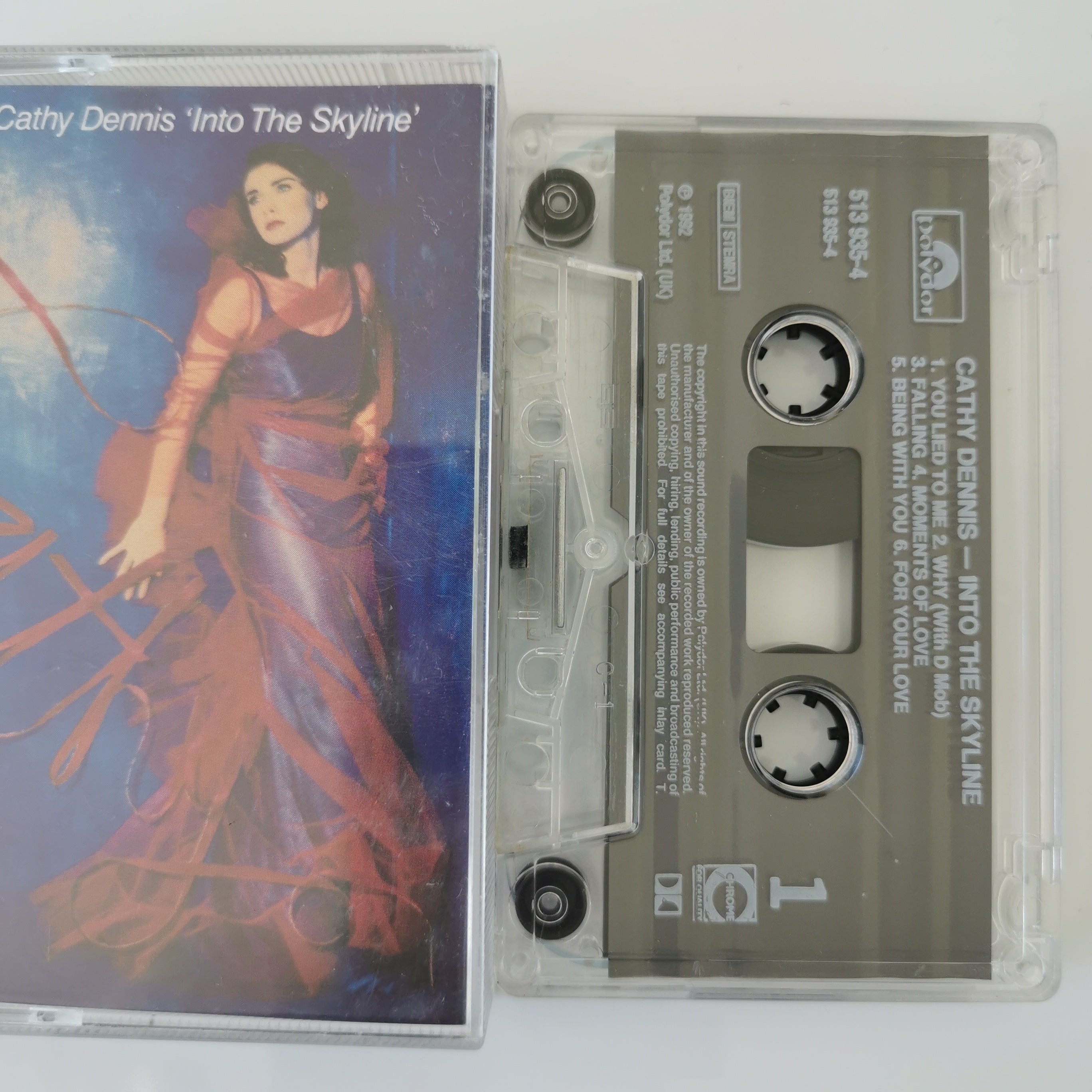 Cathy Dennis Into The Skyline Cassette Tape 1992
