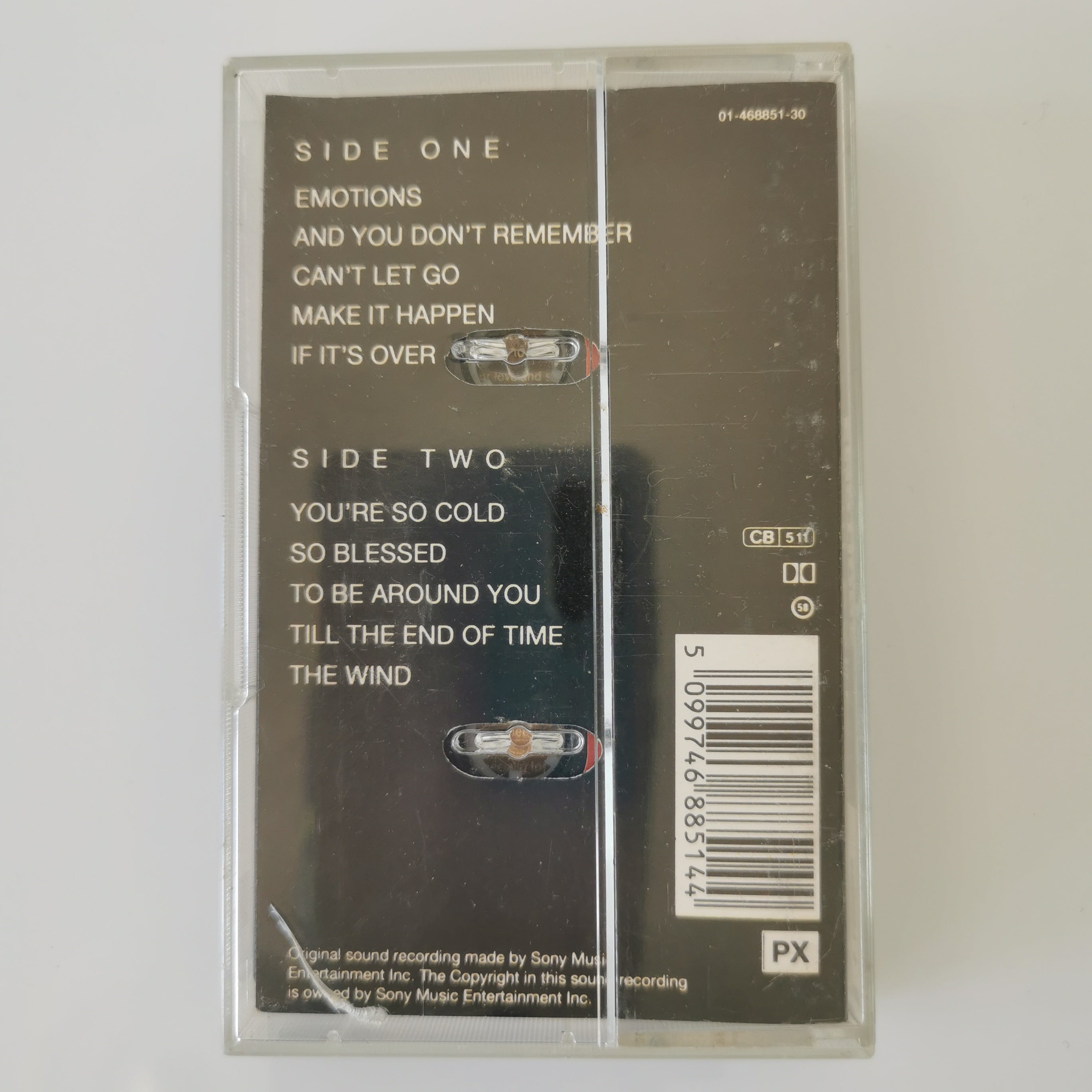 Mariah Carey Emotions Cassette Tape 1991